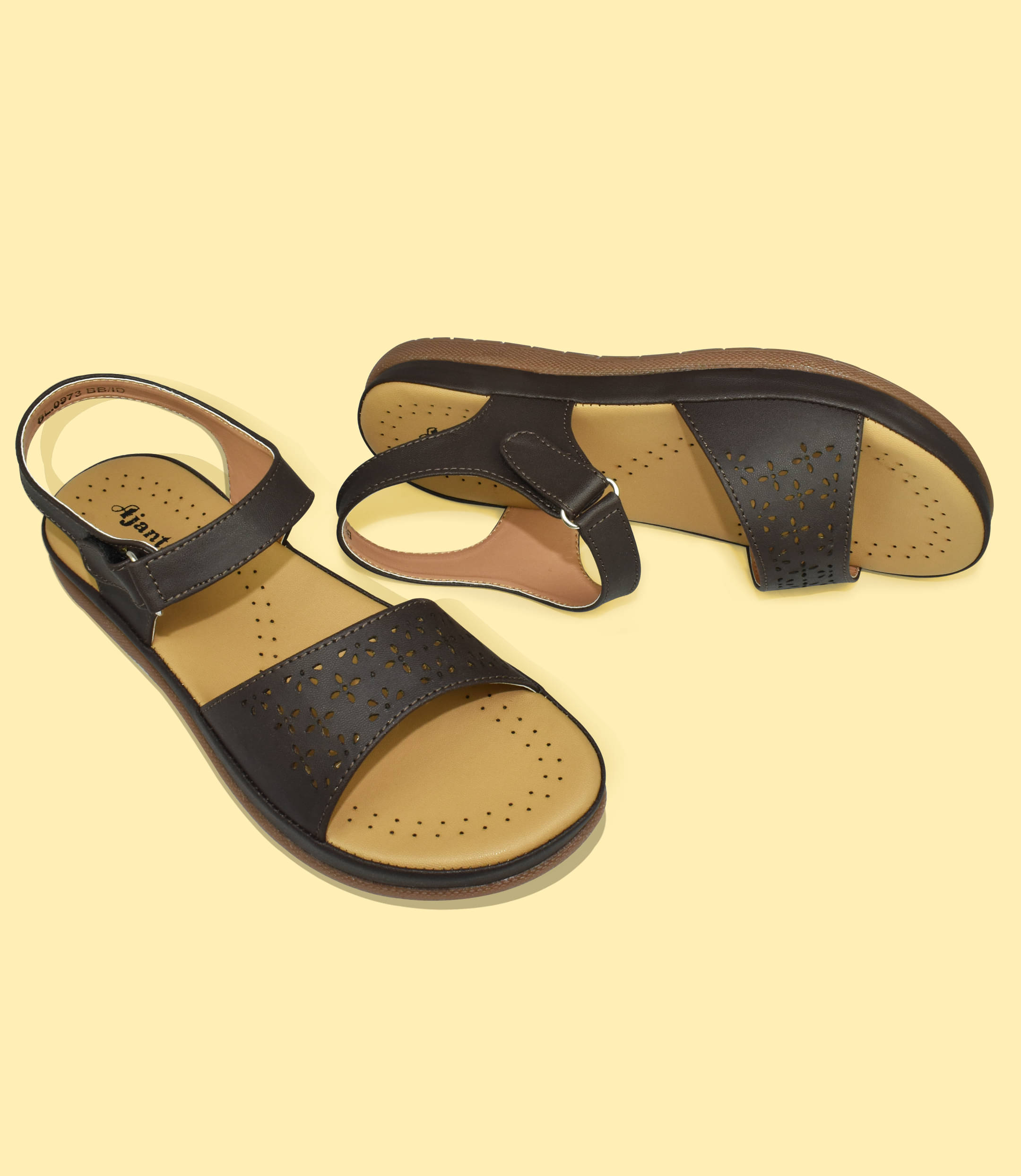 Ajanta Black Women's Flats Ajanta Black Women's Flats