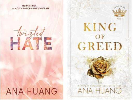 Ana Huang : Twisted Hate + King Of Greed (Paperback, Ana Huang) (A/S Book Seller) (Paperback, Ana Huang) Ana Huang : Twisted Hate + King Of Greed (Paperback, Ana Huang) (A/S Book Seller) (Paperback, Ana Huang)