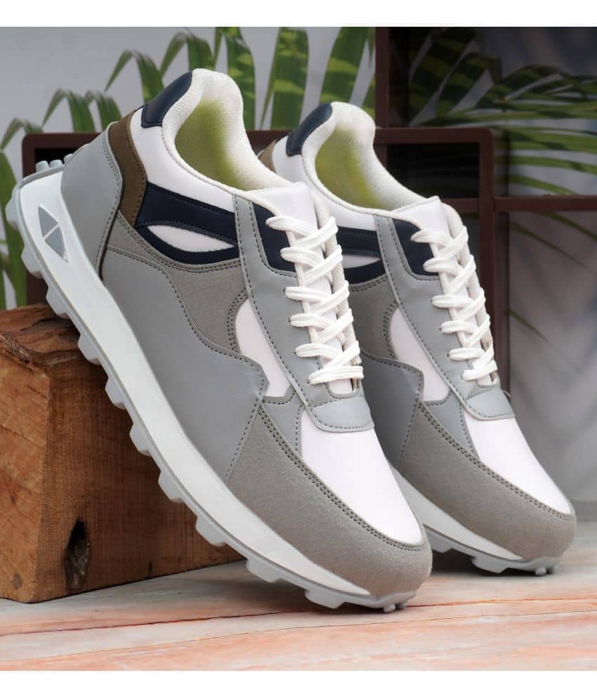 BAERU Grey Men's Outdoor Shoes - Casual Shoes | Buy online on ZillyBuy