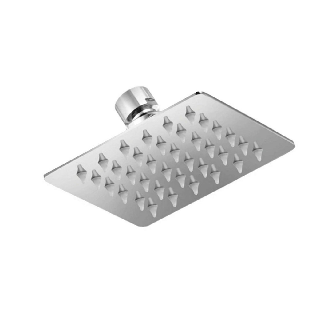COSWARE 4x4 S.S Ultra Slim Shower Head Only 1Pcs Stainless Steel Overhead Shower COSWARE 4x4 S.S Ultra Slim Shower Head Only 1Pcs Stainless Steel Overhead Shower