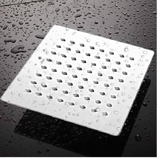     			COSWARE 6x6 S.S Ultra Thin Shower Head Only 1Pcs Stainless Steel Overhead Shower
