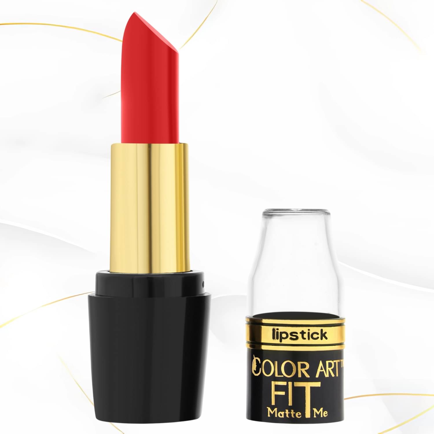     			Color Art Cherry Red Matte Lipstick 4 gm