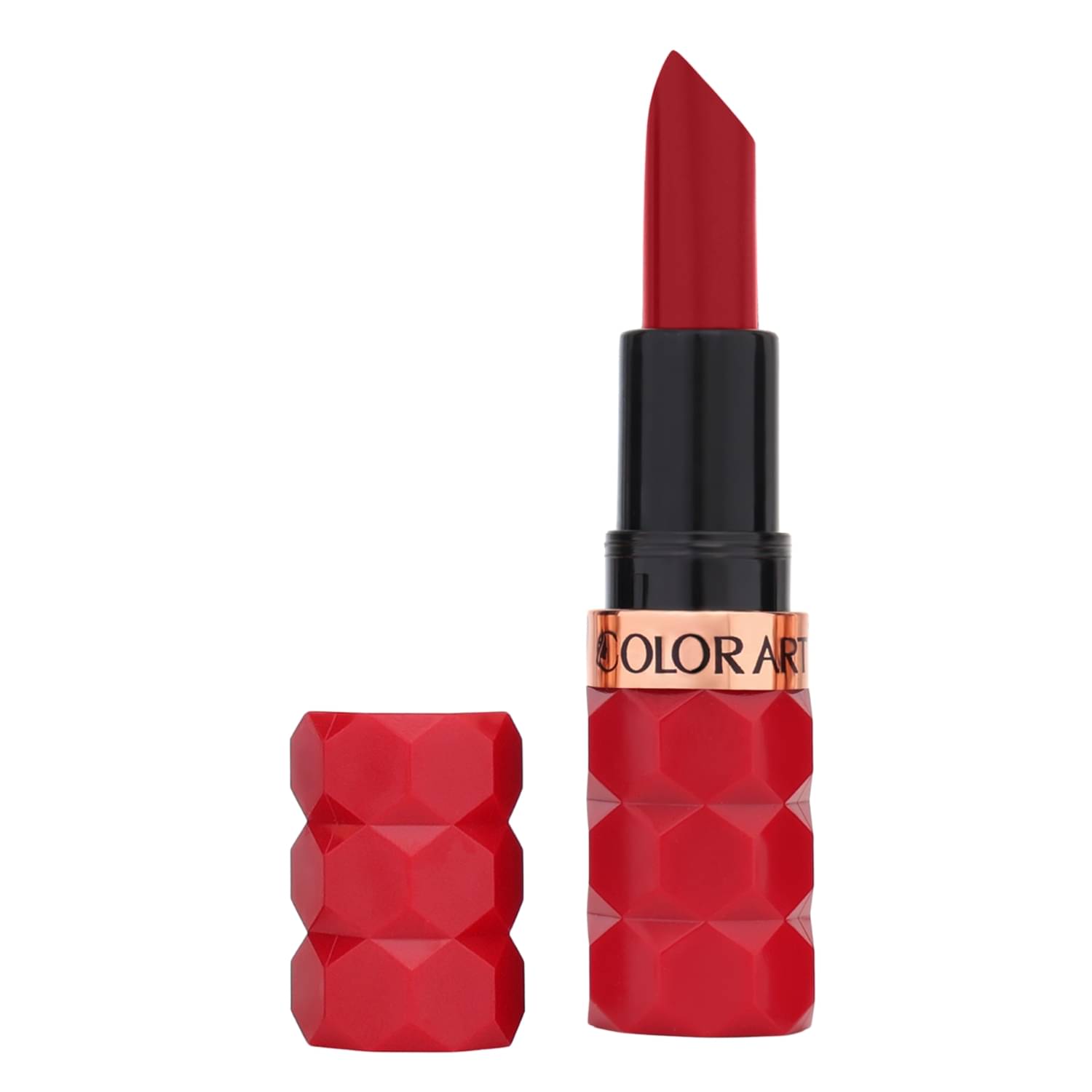     			Color Art Chilli Red Shimmer Lipstick 4 gm