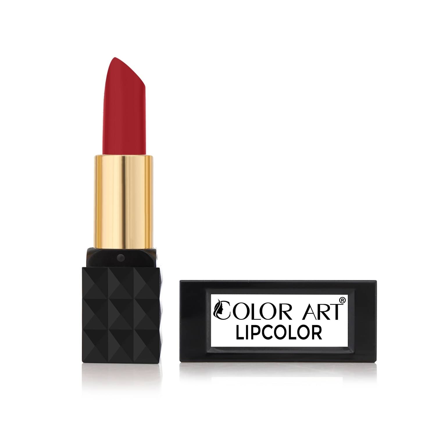     			Color Art Chilli Red Shimmer Lipstick 4 gm
