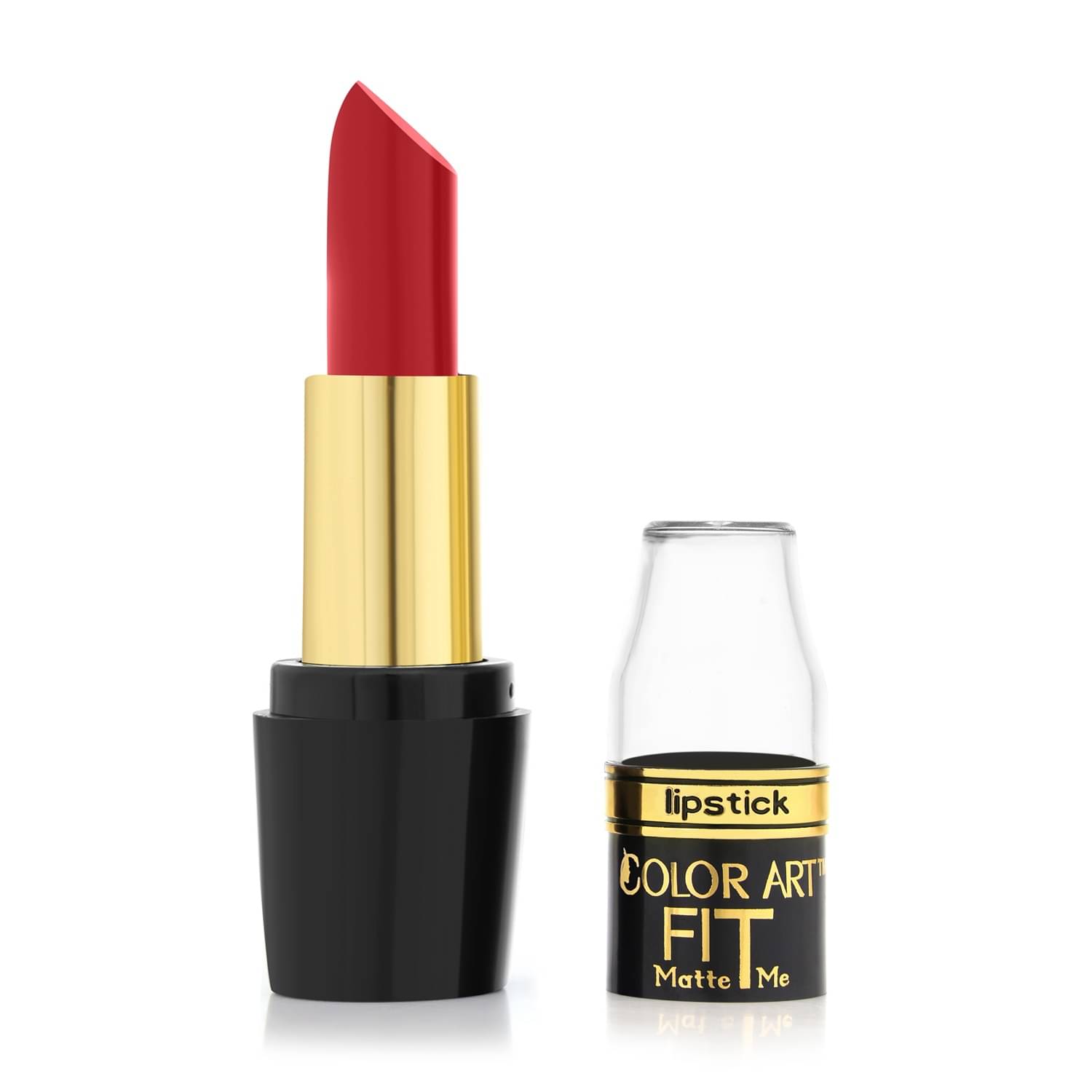     			Color Art Chilli Red Shimmer Lipstick 4 gm