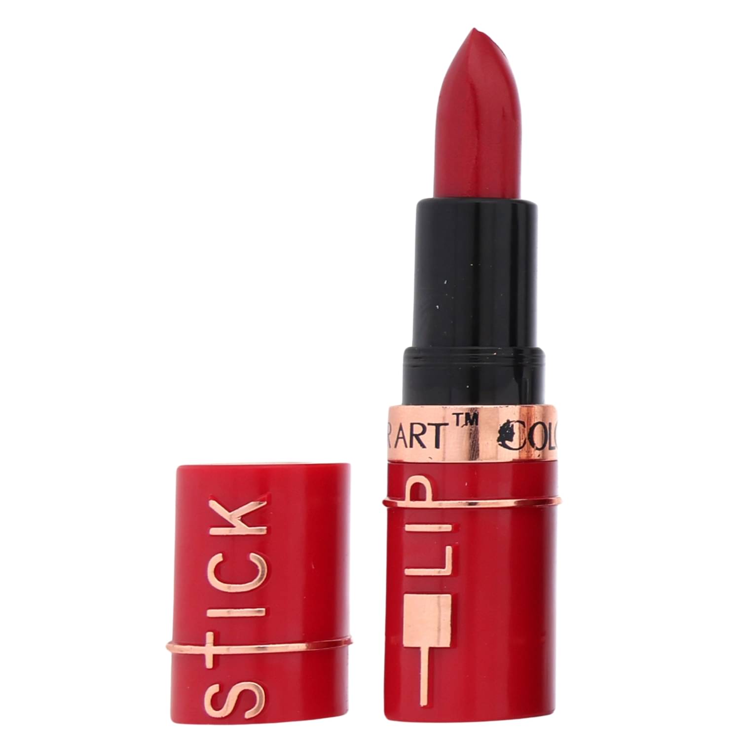     			Color Art Chilli Red Shimmer Lipstick 4 gm