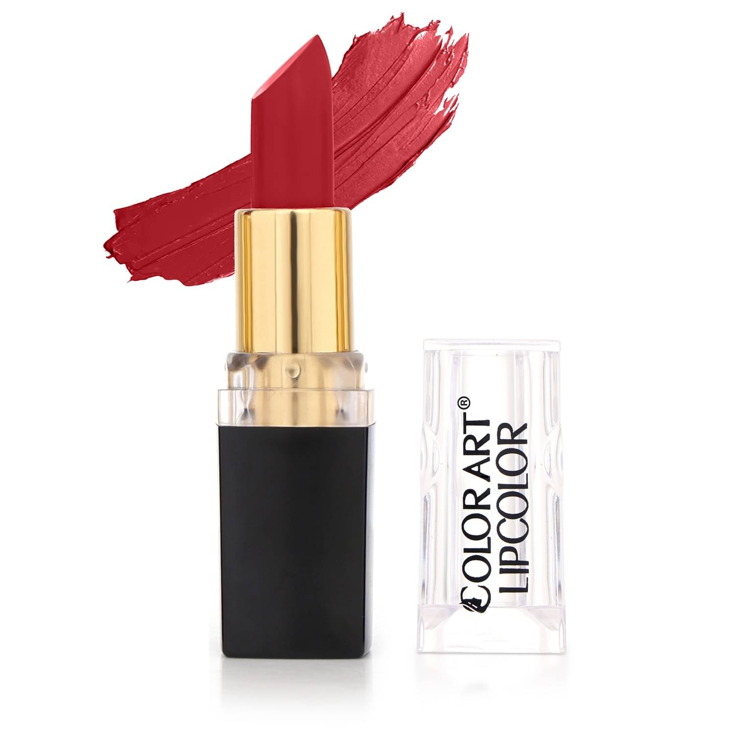     			Color Art Chilli Red Shimmer Lipstick 4 gm