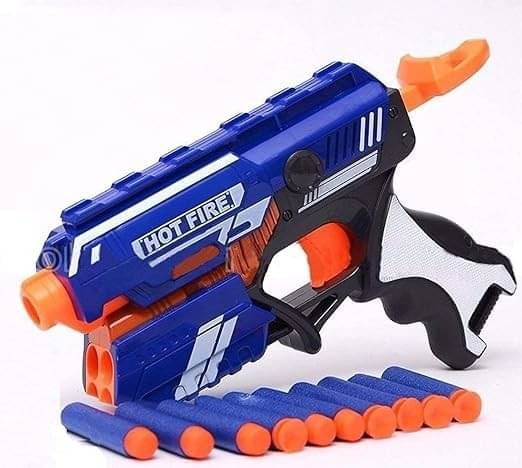 Eclet Blaze Blaster Storm Hot Fire Shooting Toy Gun with10 Soft Foam Bullets for Kids (Multicolor) Eclet Blaze Blaster Storm Hot Fire Shooting Toy Gun with10 Soft Foam Bullets for Kids (Multicolor)