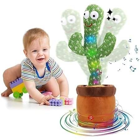     			Eclet Dancing Cactus Talking Toy, Cactus Plush Toy (Green)AN (Green) dtoyyA675  (Green)
