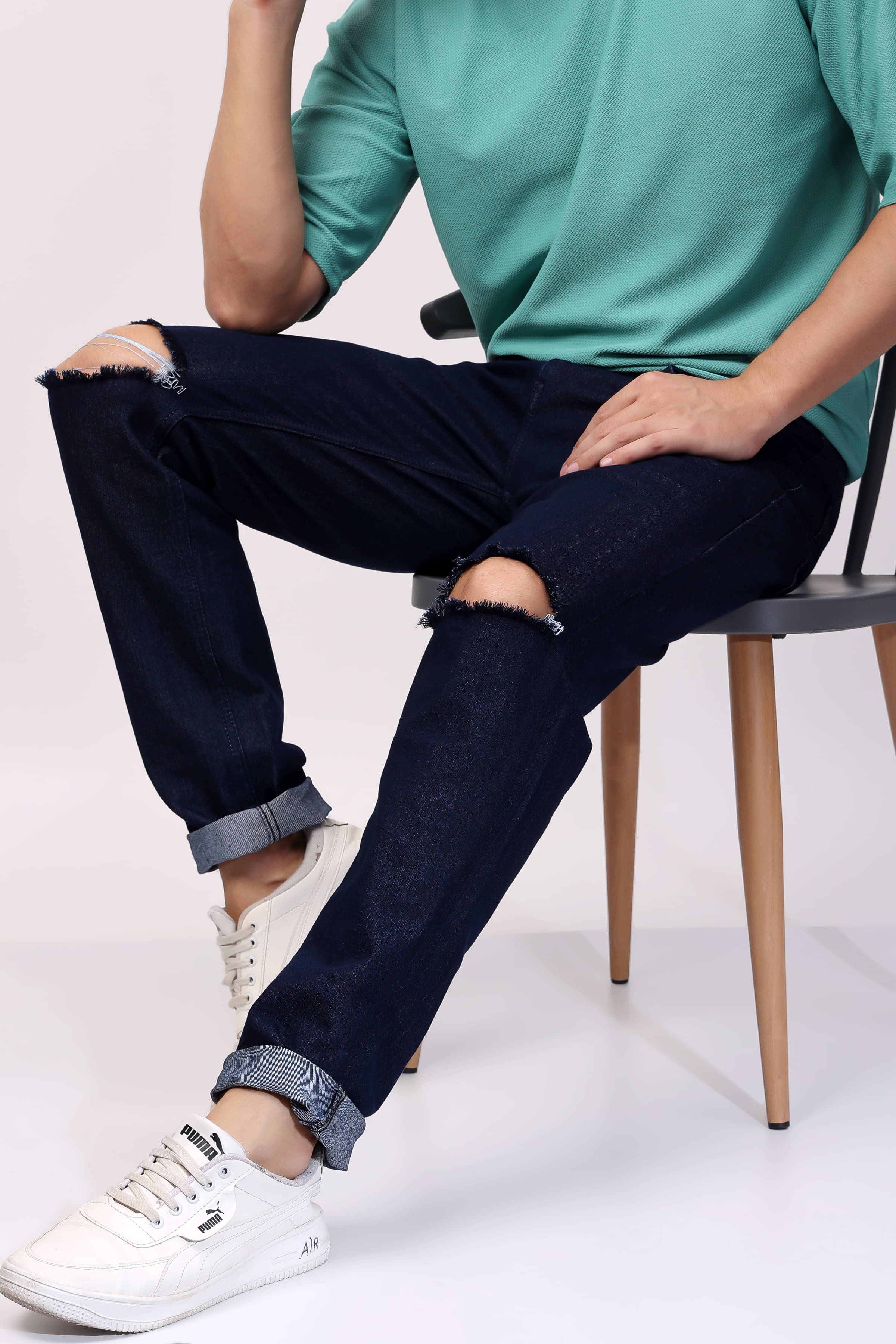 Edit look Regular Fit Basic Men's Jeans - Dark Blue ( Pack of 1 ) Edit look Regular Fit Basic Men's Jeans - Dark Blue ( Pack of 1 )