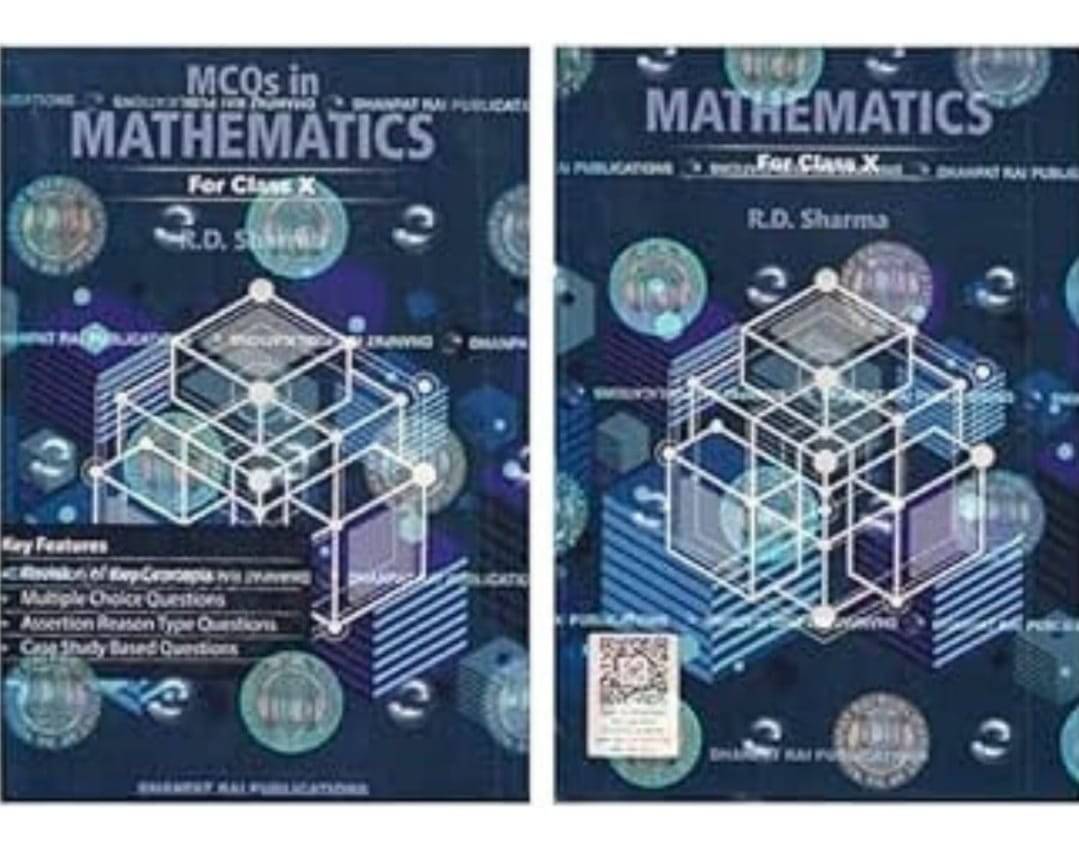 Mathematics For Class 10 with MCQs (Set of 2 Books) - CBSE - R.D. Sharma - Examination - 2025-26 Mathematics For Class 10 with MCQs (Set of 2 Books) - CBSE - R.D. Sharma - Examination - 2025-26