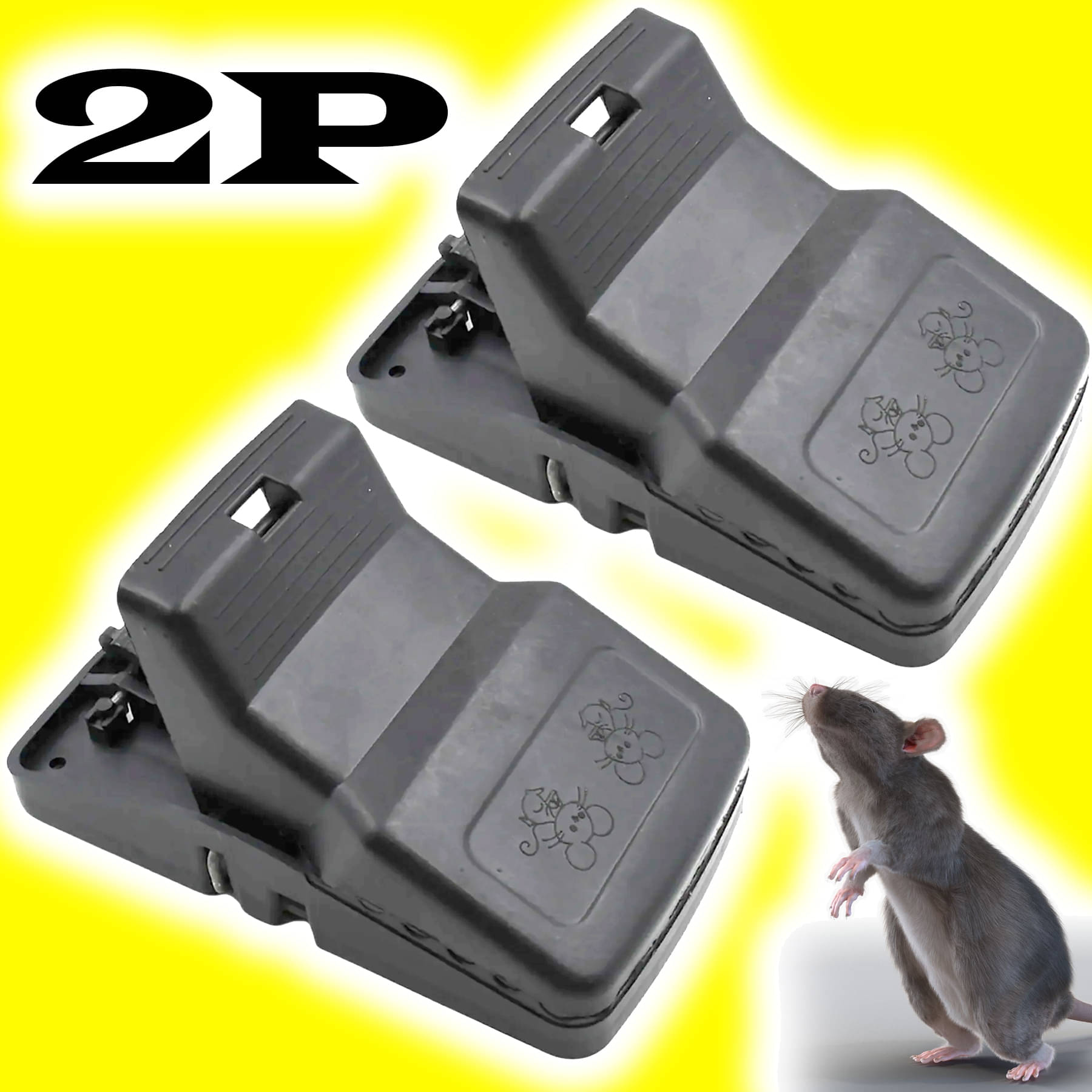 JMALL Rat Trap ( Pack of 2 )     			JMALL Rat Trap ( Pack of 2 )