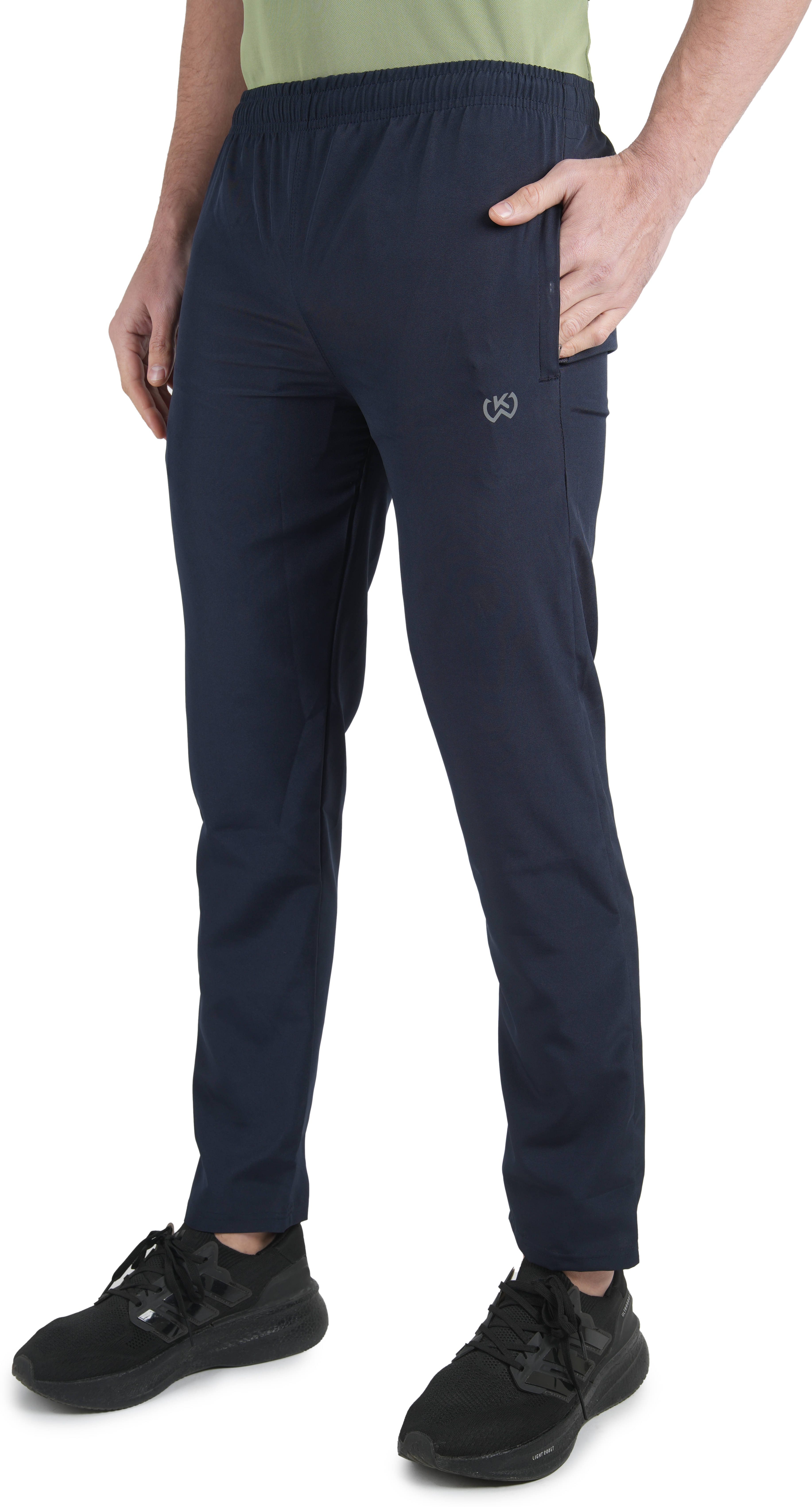 KWINGS Navy Lycra Men's Trackpants ( Pack of 1 ) KWINGS Navy Lycra Men's Trackpants ( Pack of 1 )