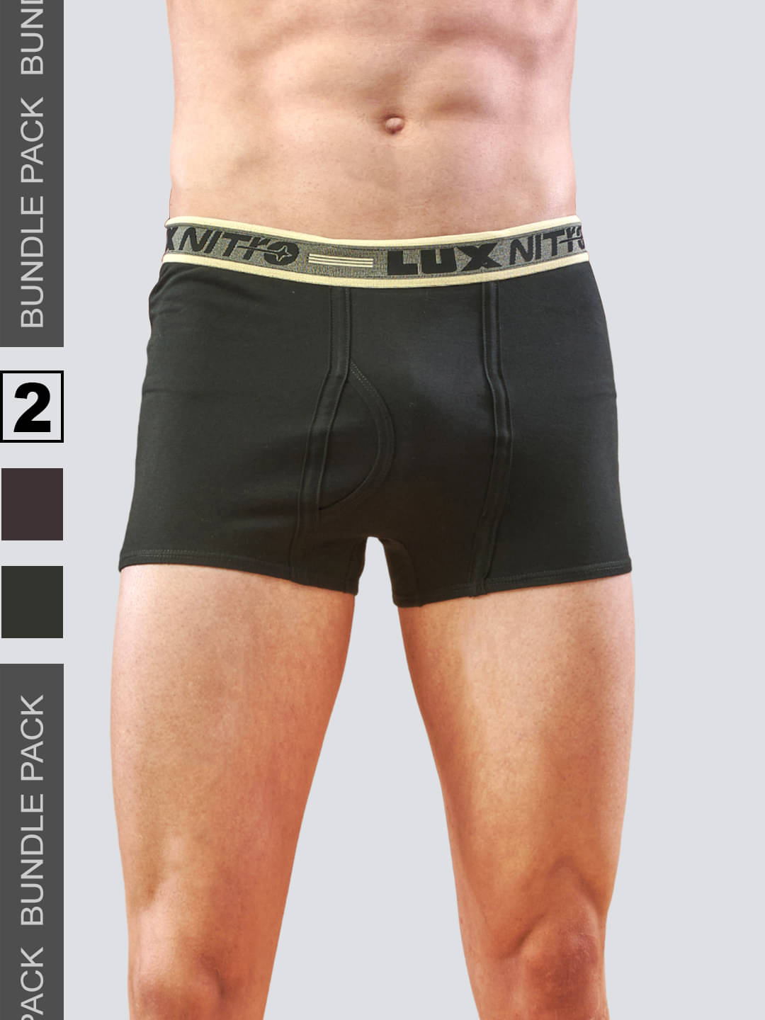 Lux Nitro Pack of 2 Cotton Trunks For Men's ( Multicolor ) Lux Nitro Pack of 2 Cotton Trunks For Men's ( Multicolor )