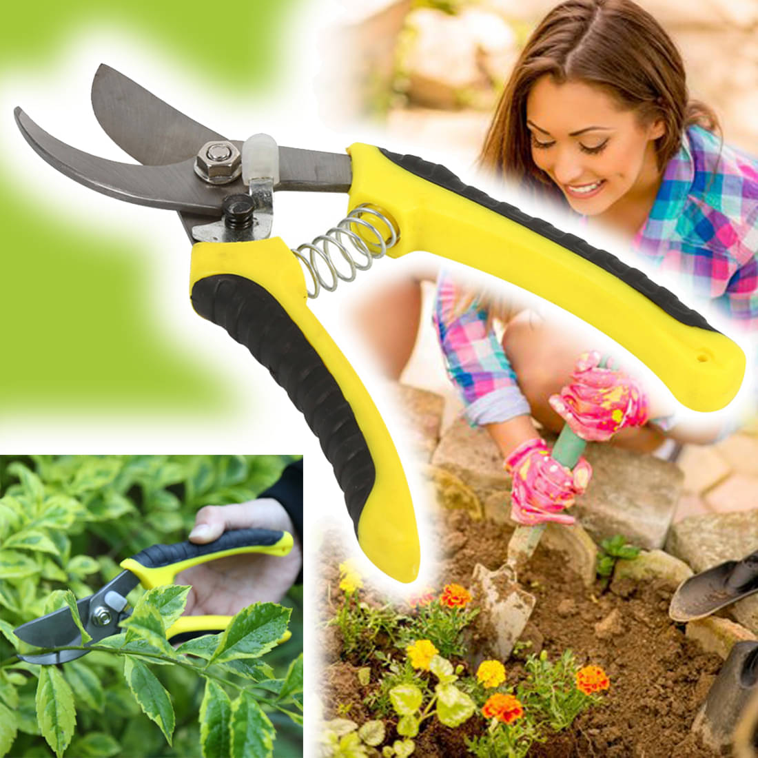 Multi-Purpose Gardening Tree Flower Pruning Shear Leaf Scissor Cutter Multi-Purpose Gardening Tree Flower Pruning Shear Leaf Scissor Cutter