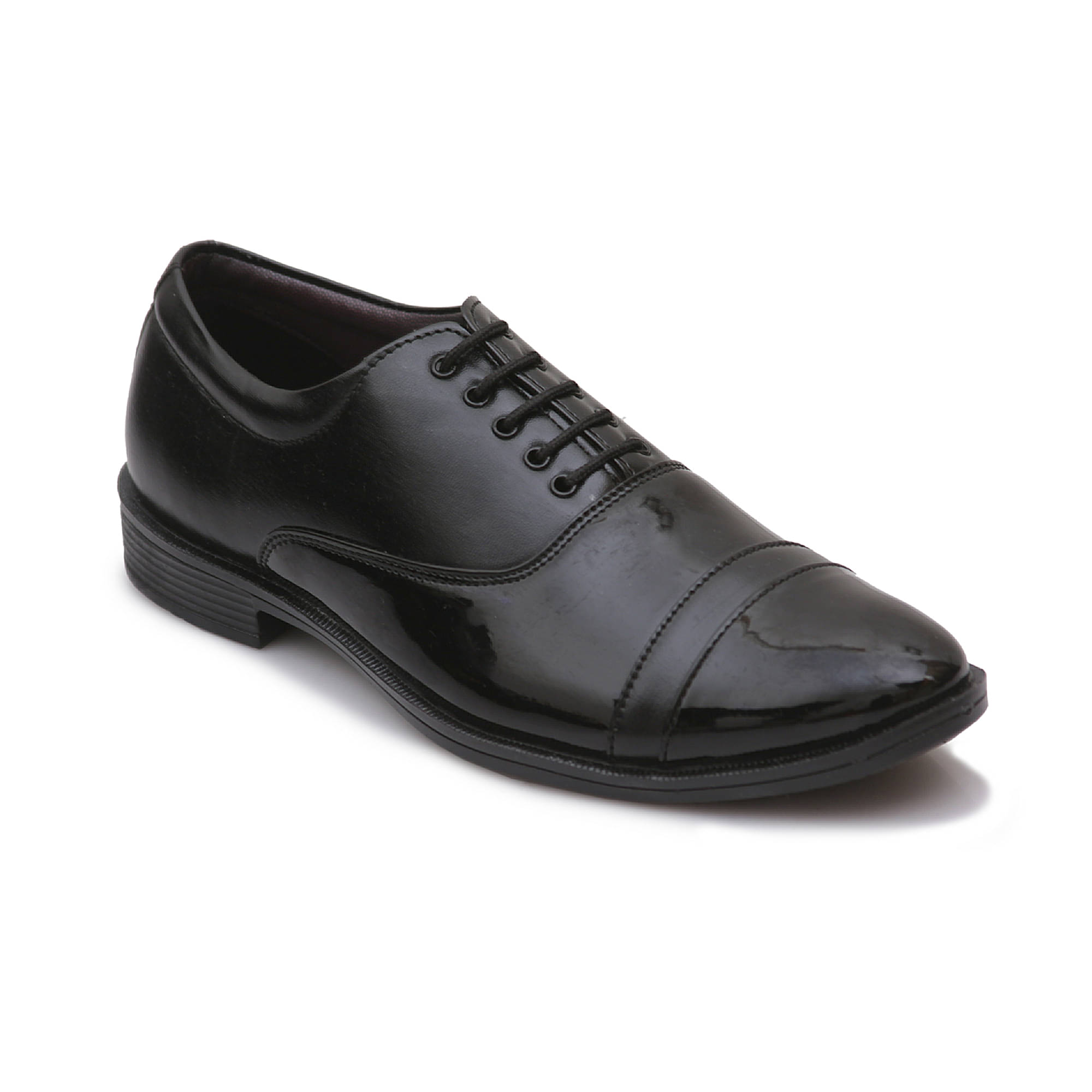 RYKO Black Men's Derby Formal Shoes     			RYKO Black Men's Derby Formal Shoes