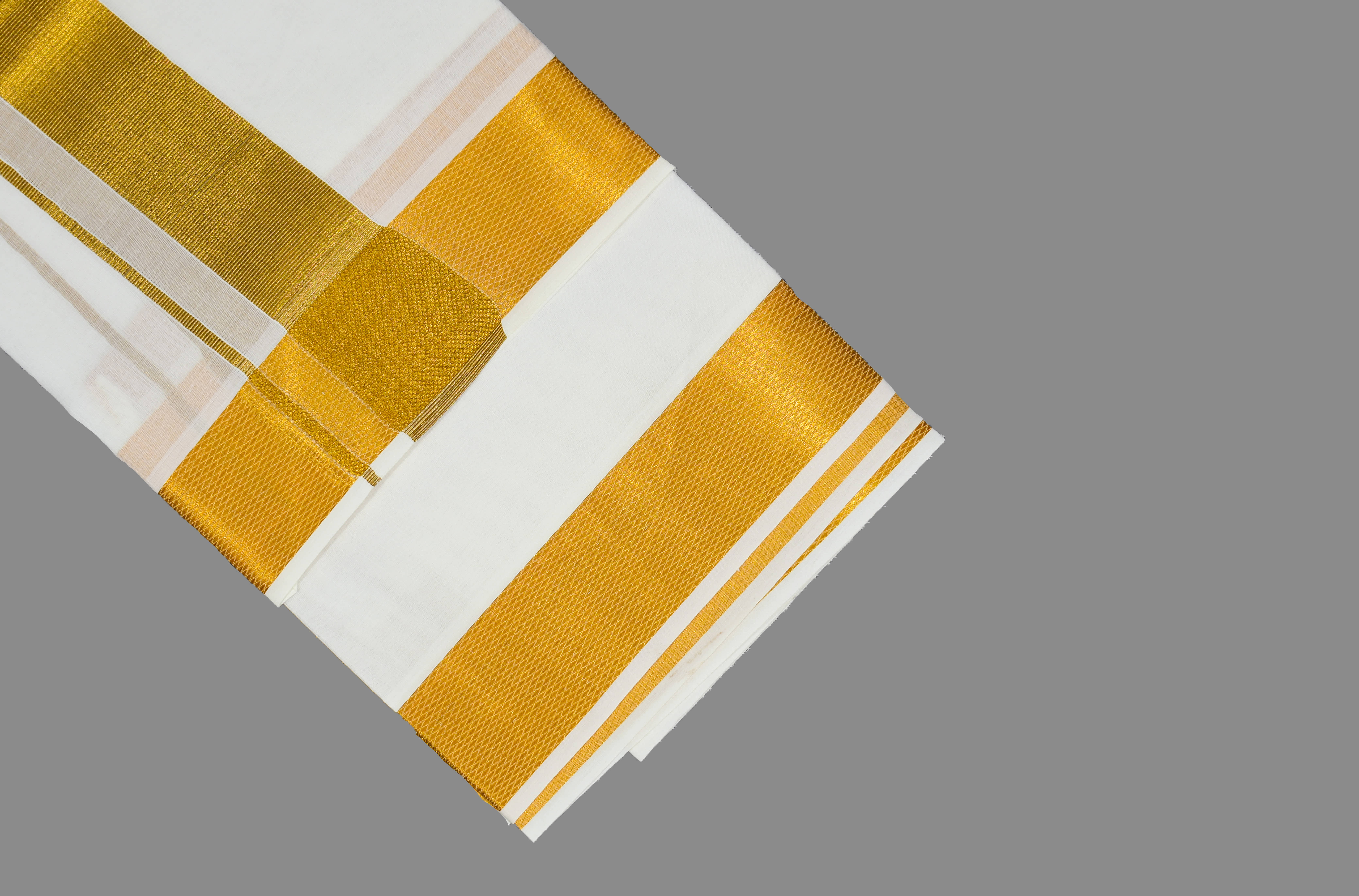 Shyam Handloom Cotton Men's Dhoti White ( Pack of 1 )