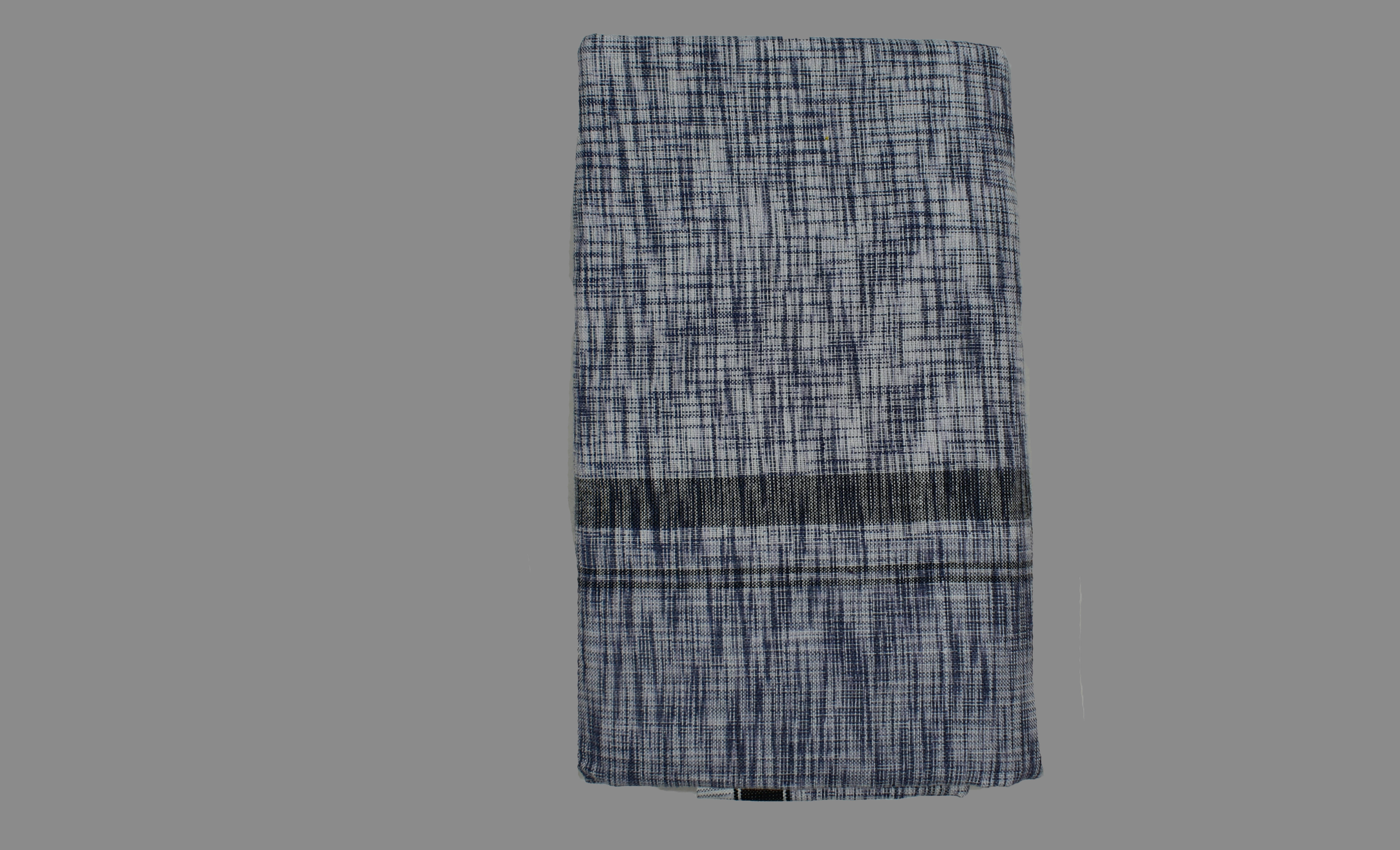 Shyam Handloom Cotton Men's Dhoti Navy Blue ( Pack of 1 )