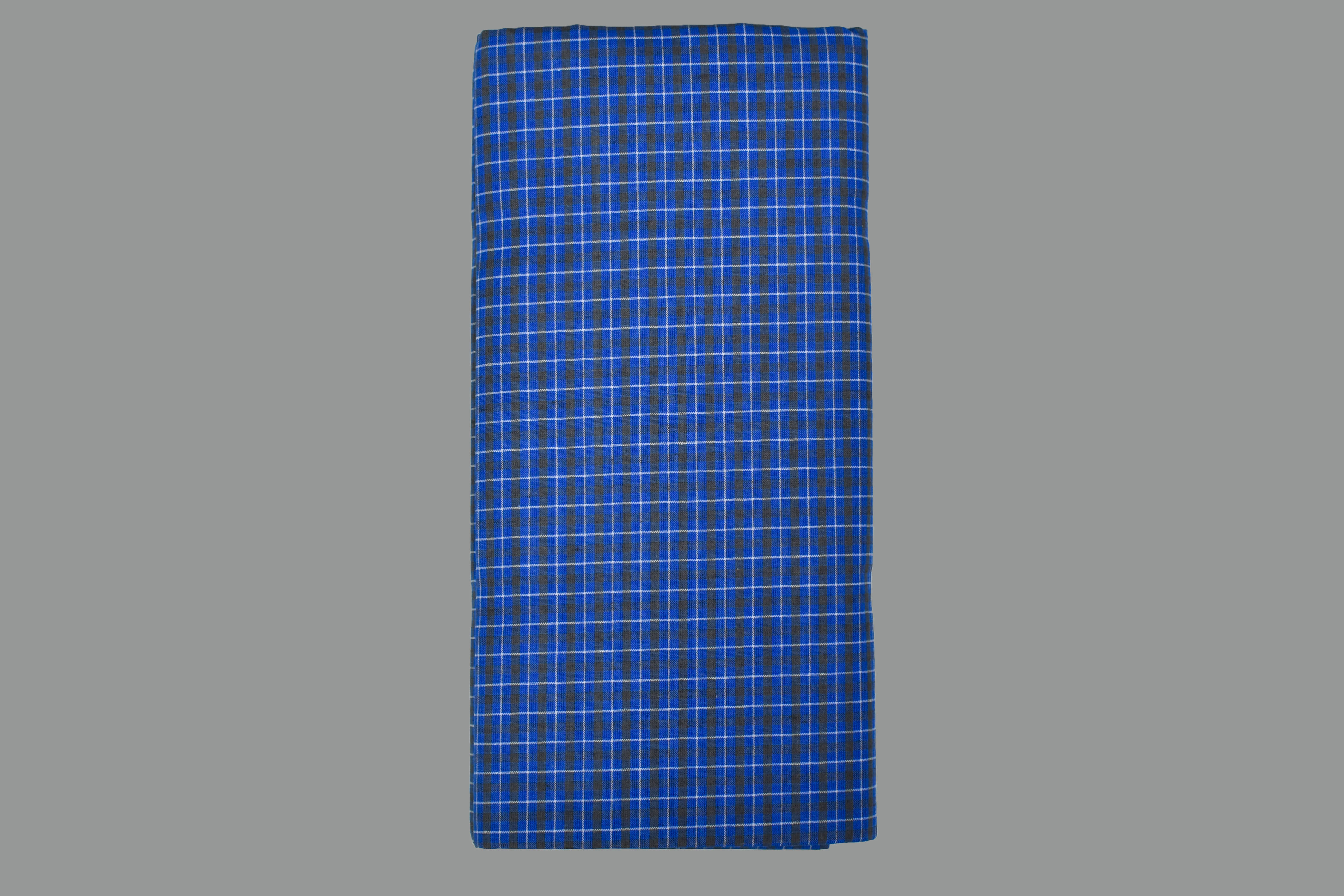 Shyam Handloom Cotton Men's Lungi Blue ( Pack of 1 )