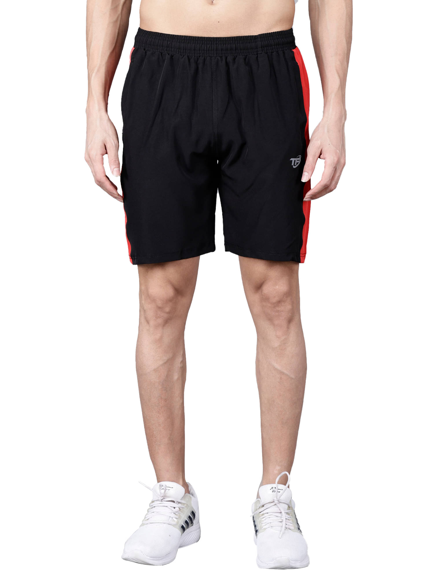     			Texfro Black Cotton Blend Men's Shorts ( Pack of 1 )