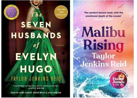 The Seven Husbands Of Evelyn Hugo + Malibu Rising PB Book (Paperback, Taylor Jenkins Reid) The Seven Husbands Of Evelyn Hugo + Malibu Rising PB Book (Paperback, Taylor Jenkins Reid)