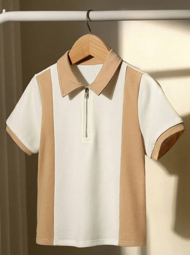     			Try This Cotton Blend Regular Fit Colorblock Half Sleeves Men's Henley T-Shirt - White ( Pack of 1 )