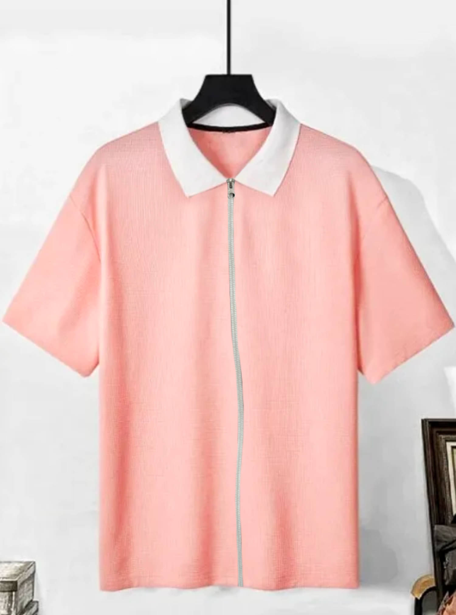 Try This Cotton Blend Regular Fit Colorblock Half Sleeves Men's Henley T-Shirt - Pink ( Pack of 1 ) Try This Cotton Blend Regular Fit Colorblock Half Sleeves Men's Henley T-Shirt - Pink ( Pack of 1 )