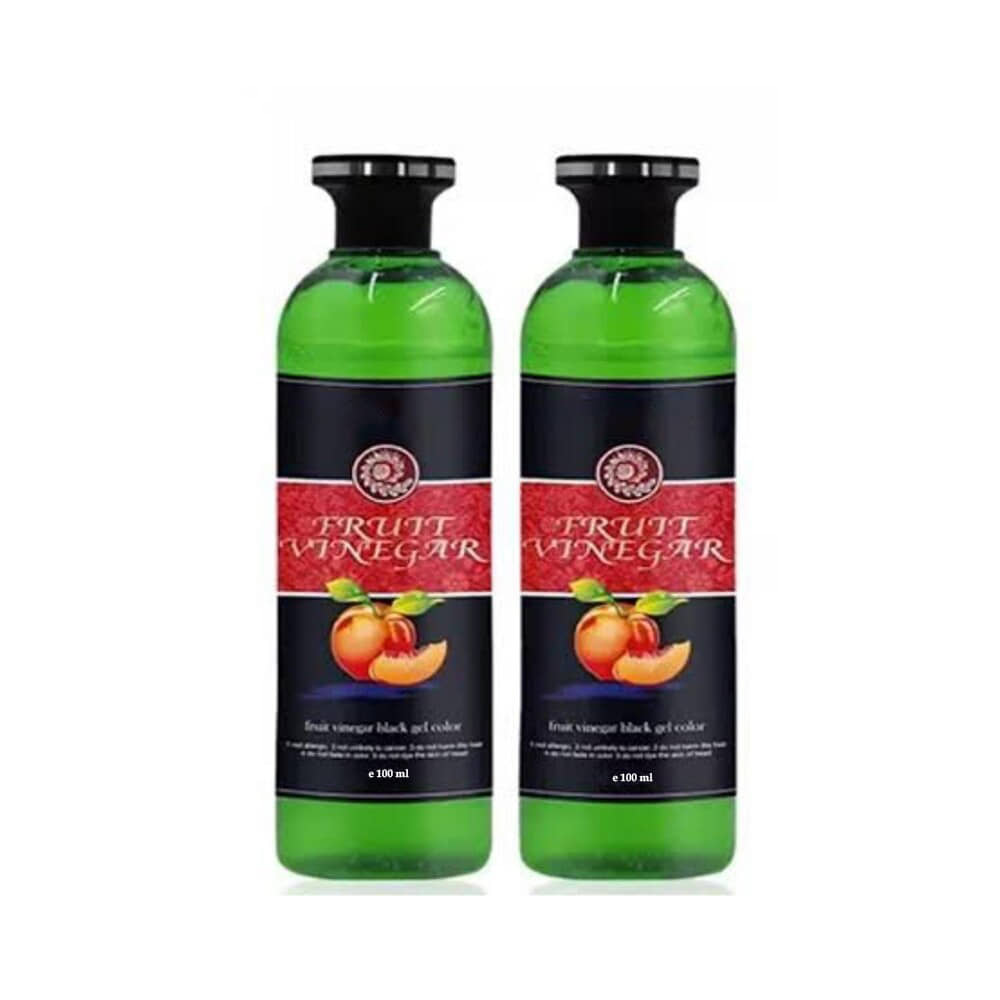 WRIXTY Fruit Vinegar Black Hair Colour Gel Instant Smooth Hair Ammonia Free Long Lasting Color