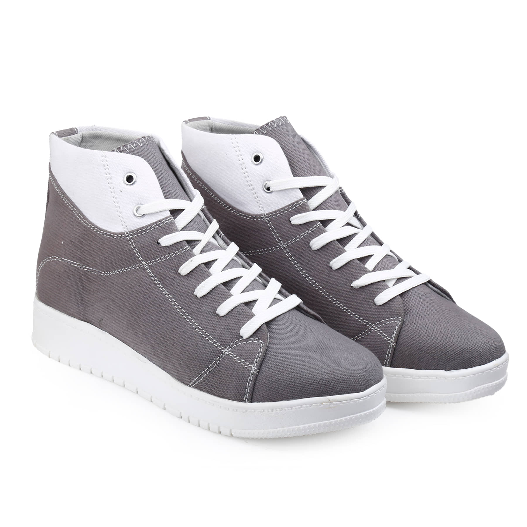 YUVRATO BAXI CM Height Increasing Grey Men's Outdoor Shoes