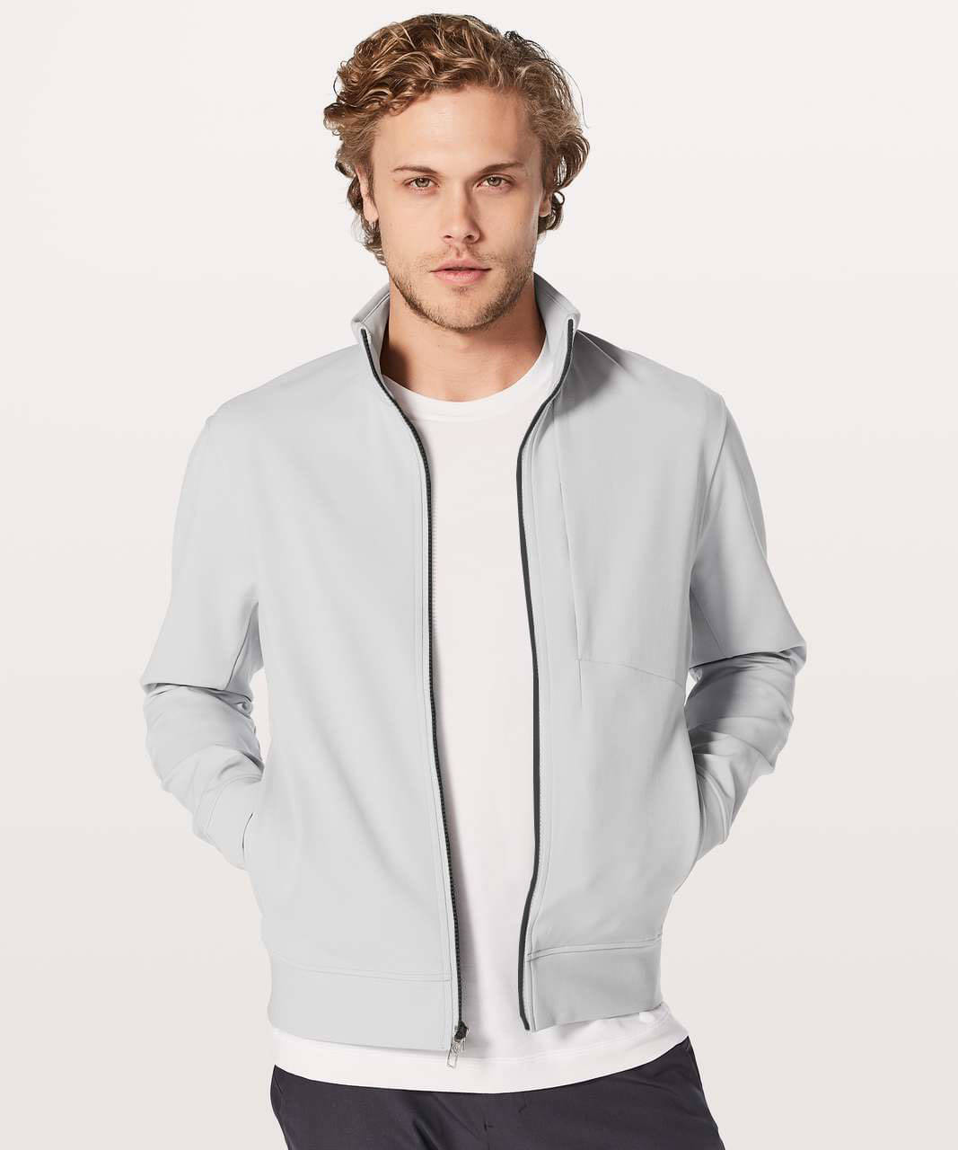     			risemax Polyester Men's Casual Jacket - Grey ( Pack of 1 )