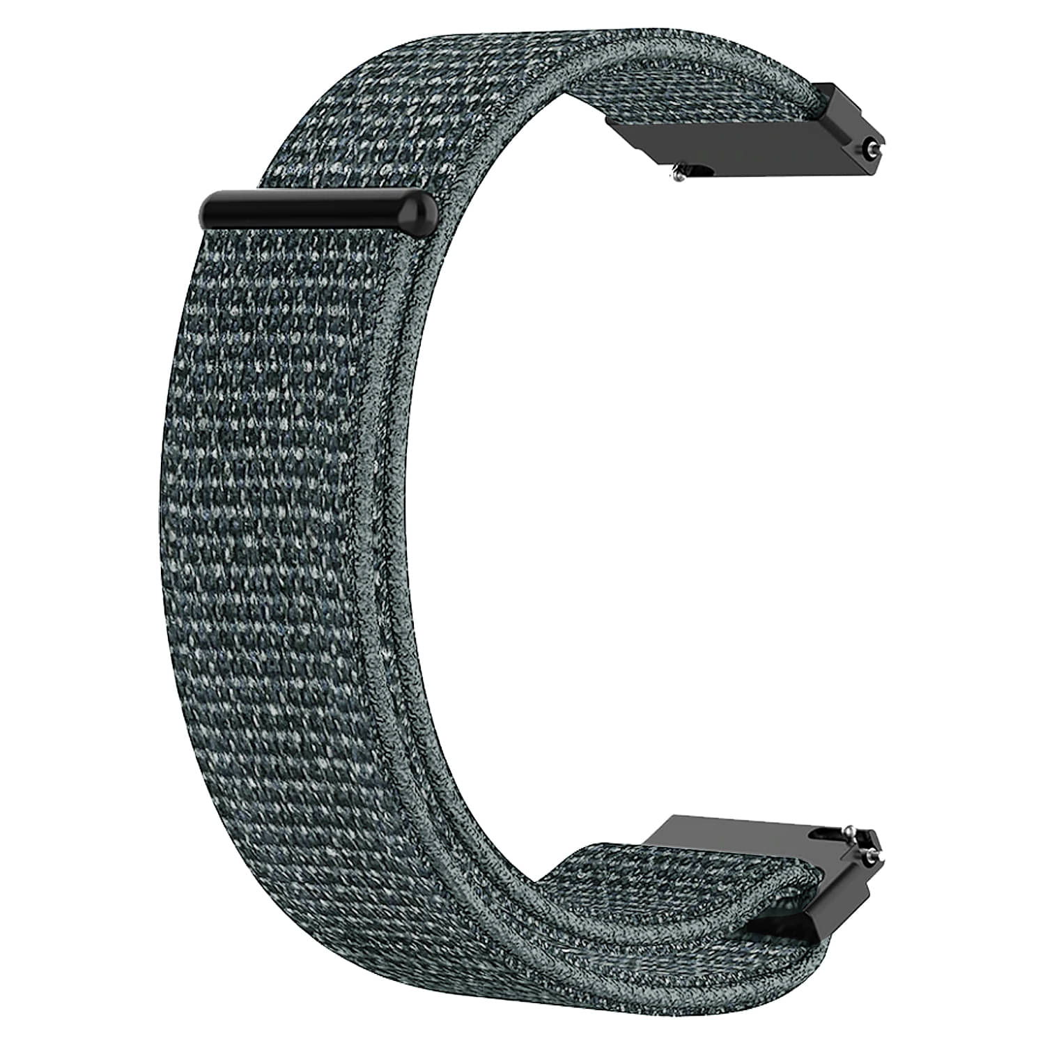     			ACM Watch Strap Nylon Soft 22mm compatible with Boult Pyro Smartwatch Sports Band Grey