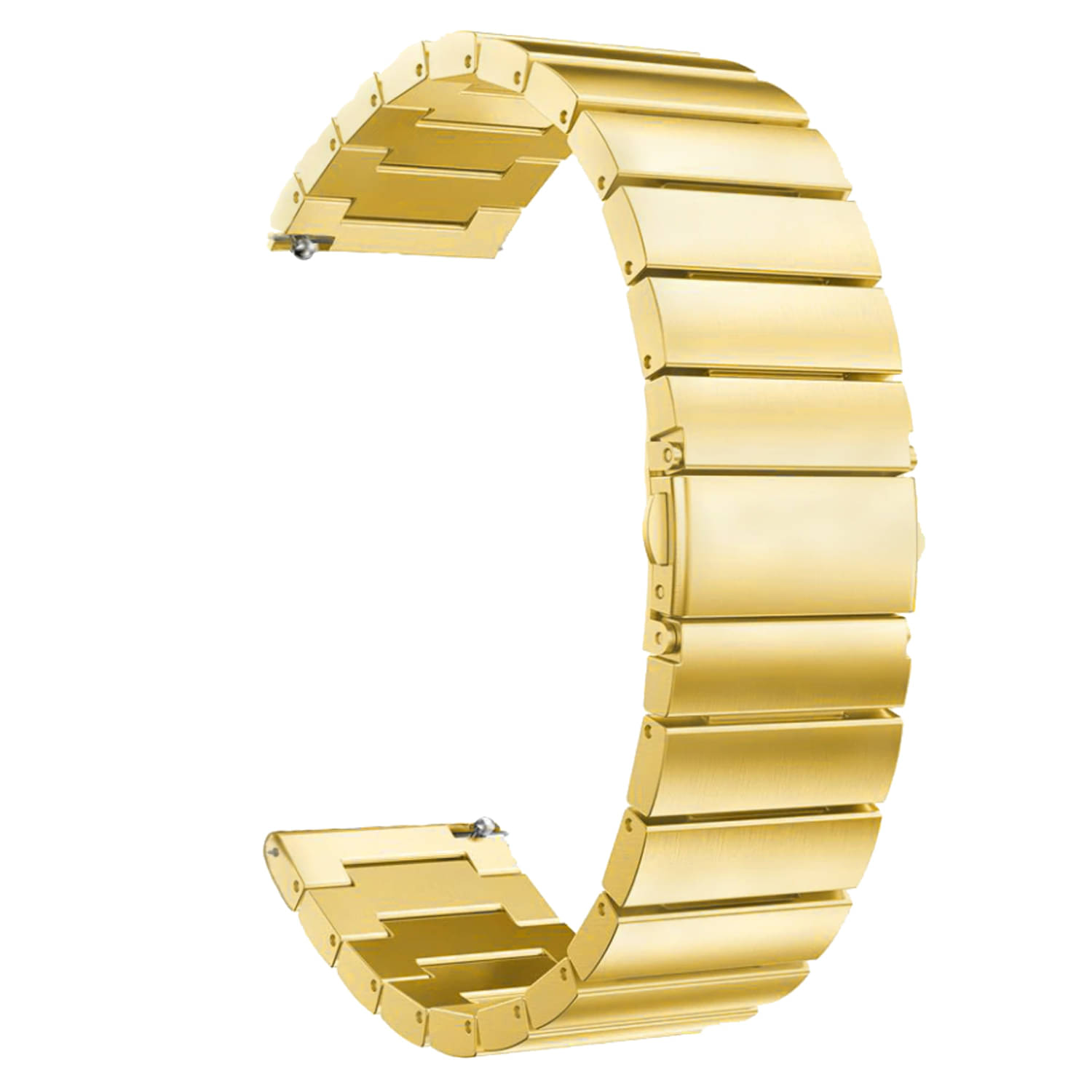 ACM Watch Strap Stainless Steel Metal 22mm compatible with Boult Rover Ultra Smartwatch Belt Matte Finish Luxury Band Champagne Gold ACM Watch Strap Stainless Steel Metal 22mm compatible with Boult Rover Ultra Smartwatch Belt Matte Finish Luxury Band Champagne Gold
