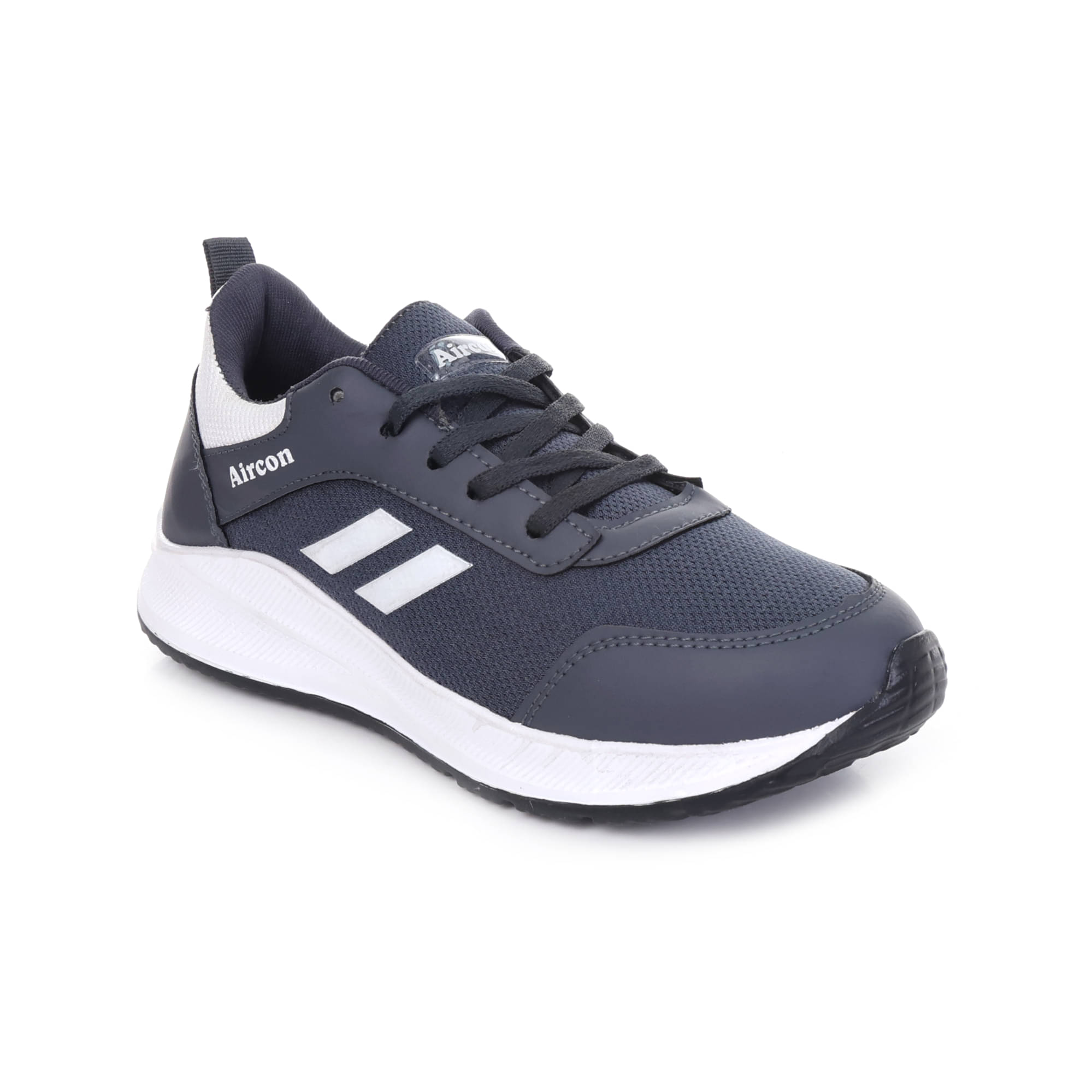     			AIRCON Dark Grey Men's Sports Running Shoes