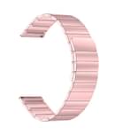 ACM Watch Strap Magnetic Metal Stainless Steel 22mm compatible with Fire-Boltt Talk Alpha Bsw205 Smartwatch Belt Luxury Band Pink