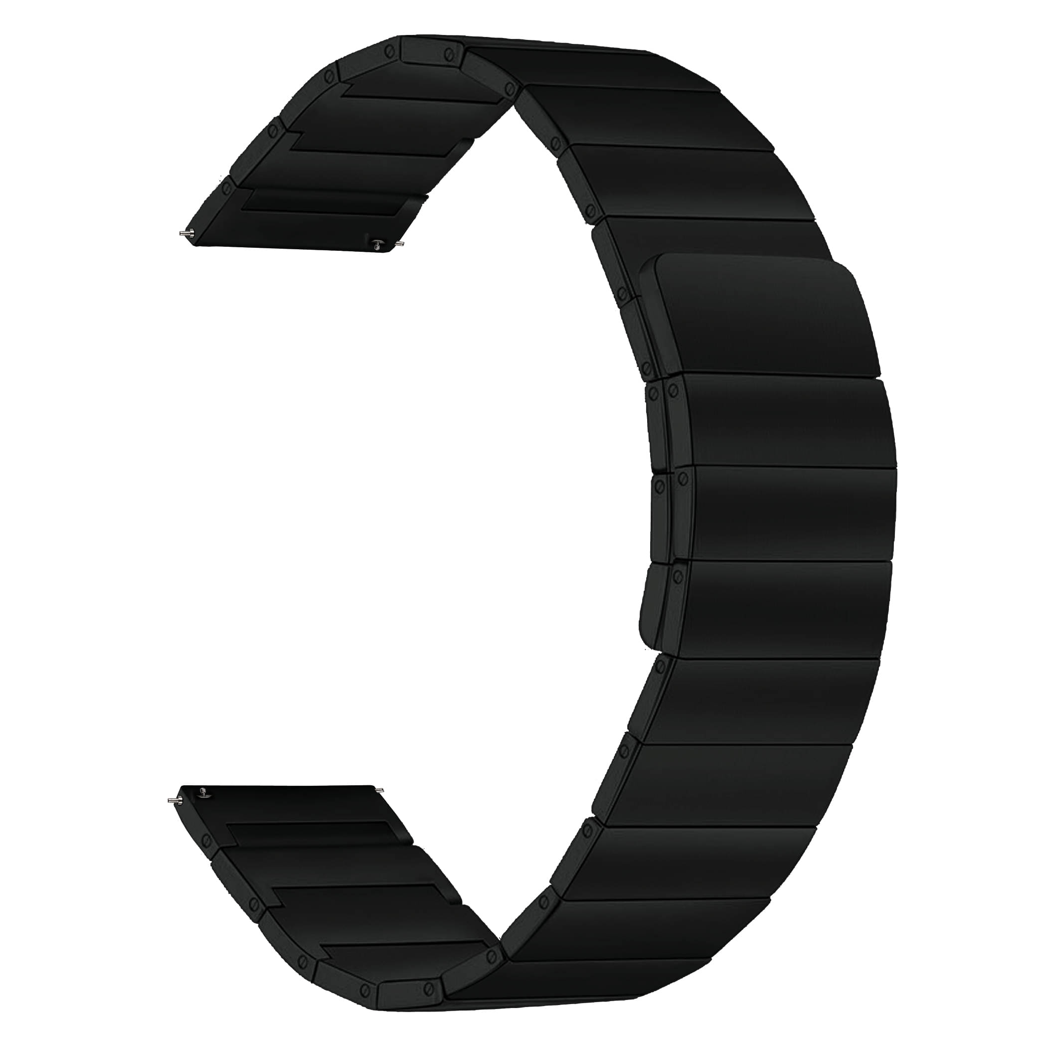 ACM Watch Strap Magnetic Metal Stainless Steel 22mm compatible with Titan Crest Smartwatch Belt Luxury Band Black ACM Watch Strap Magnetic Metal Stainless Steel 22mm compatible with Titan Crest Smartwatch Belt Luxury Band Black