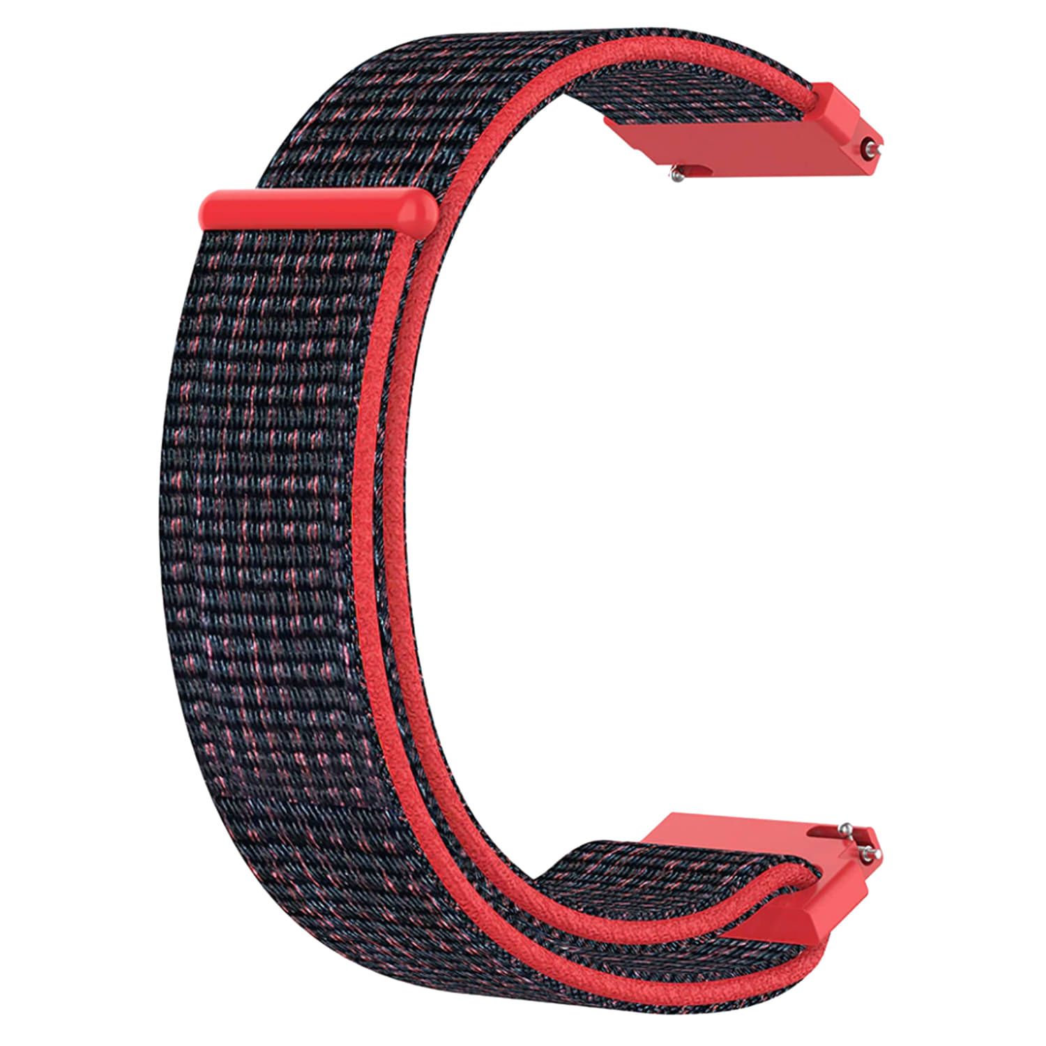     			ACM Watch Strap Nylon Soft 20mm compatible with Ptron Reflect Callz Smartwatch Sports Band Orange