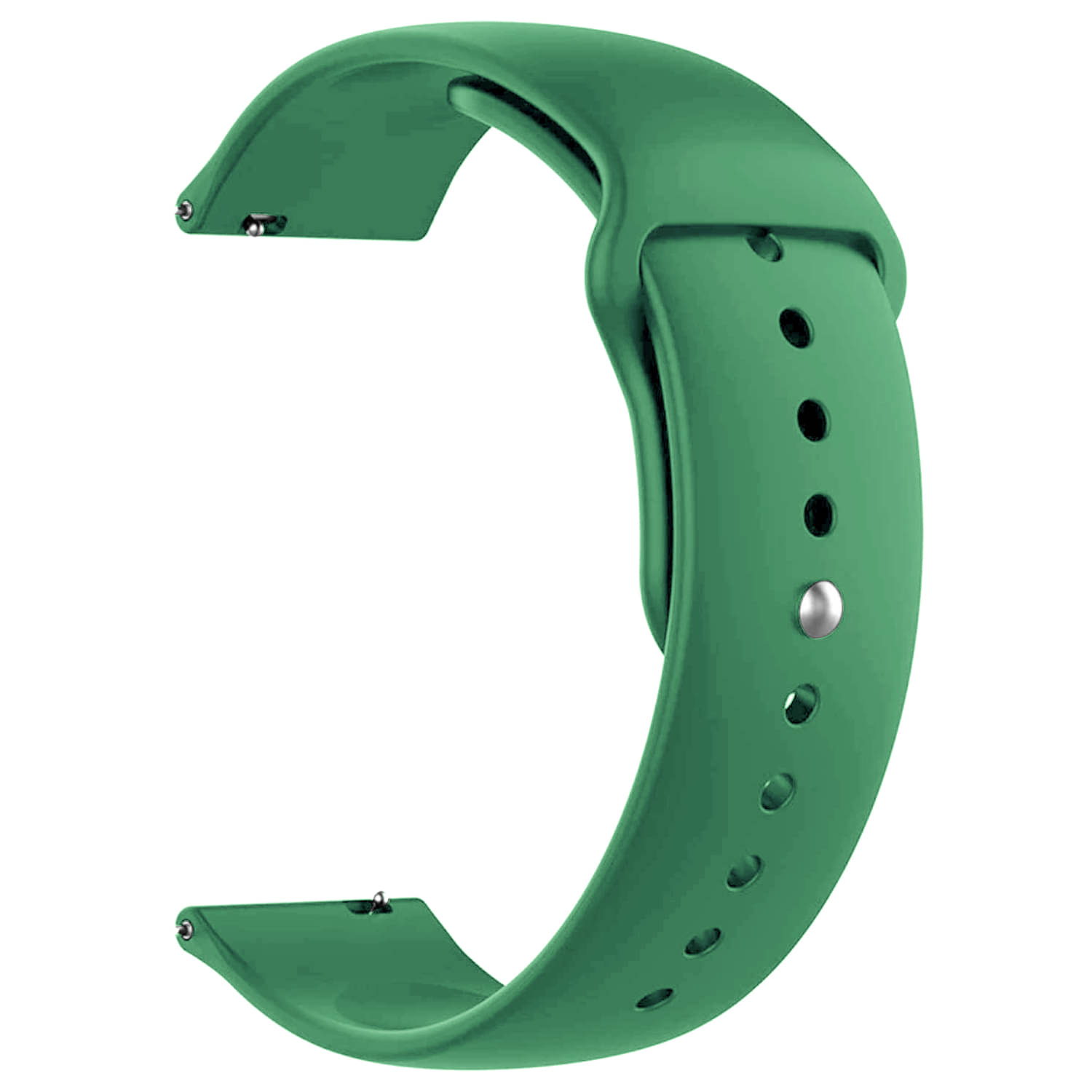     			ACM Watch Strap Silicone Belt 22mm compatible with Boat Lunar Vista Smartwatch Sports Band Green