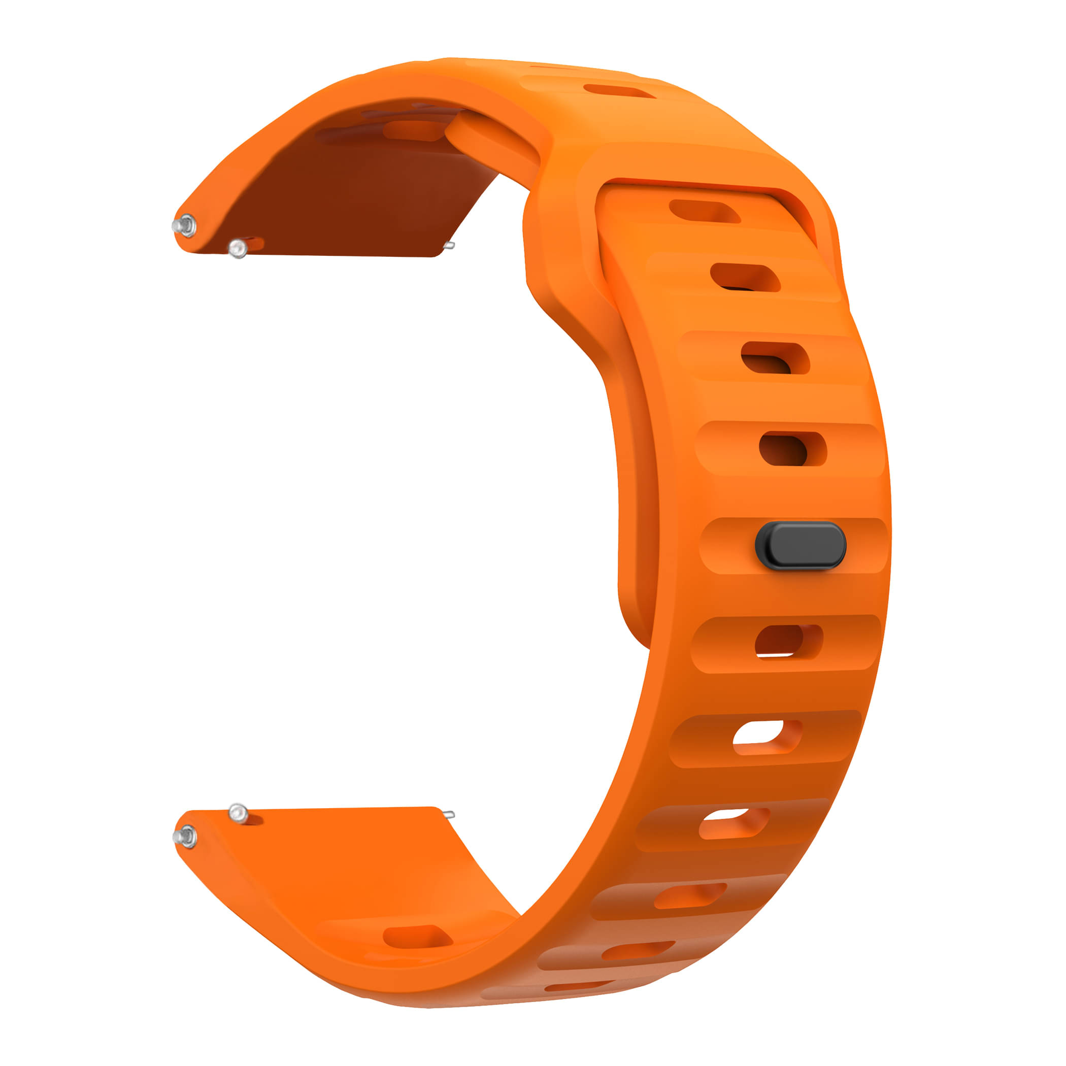 ACM Watch Strap Sports Silicone Belt 22mm compatible with Hammer Fit Pro Smartwatch Breatheable Band Fluorescent Orange ACM Watch Strap Sports Silicone Belt 22mm compatible with Hammer Fit Pro Smartwatch Breatheable Band Fluorescent Orange