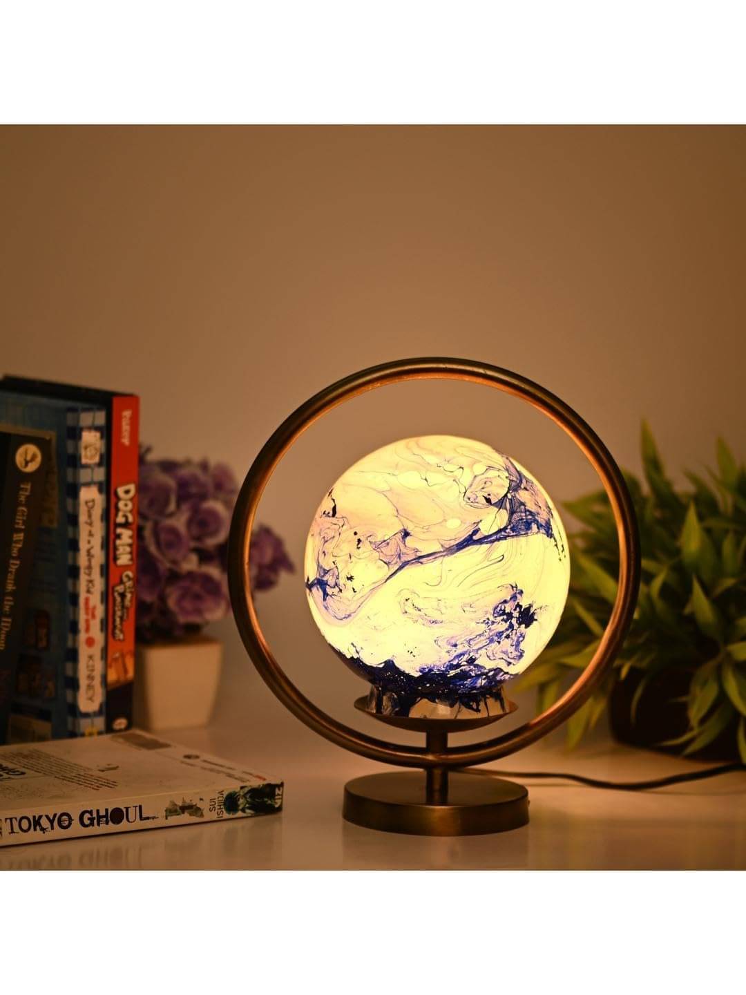     			AFAST Blue Decorative Table Lamp ( Pack Of 1 )