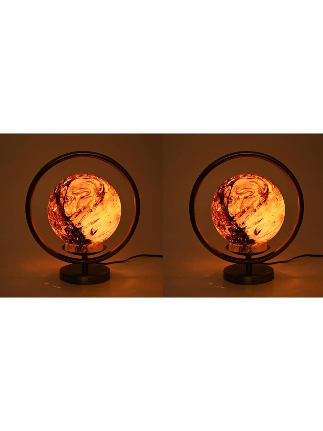 AFAST Brown Decorative Table Lamp ( Pack Of 2 ) AFAST Brown Decorative Table Lamp ( Pack Of 2 )
