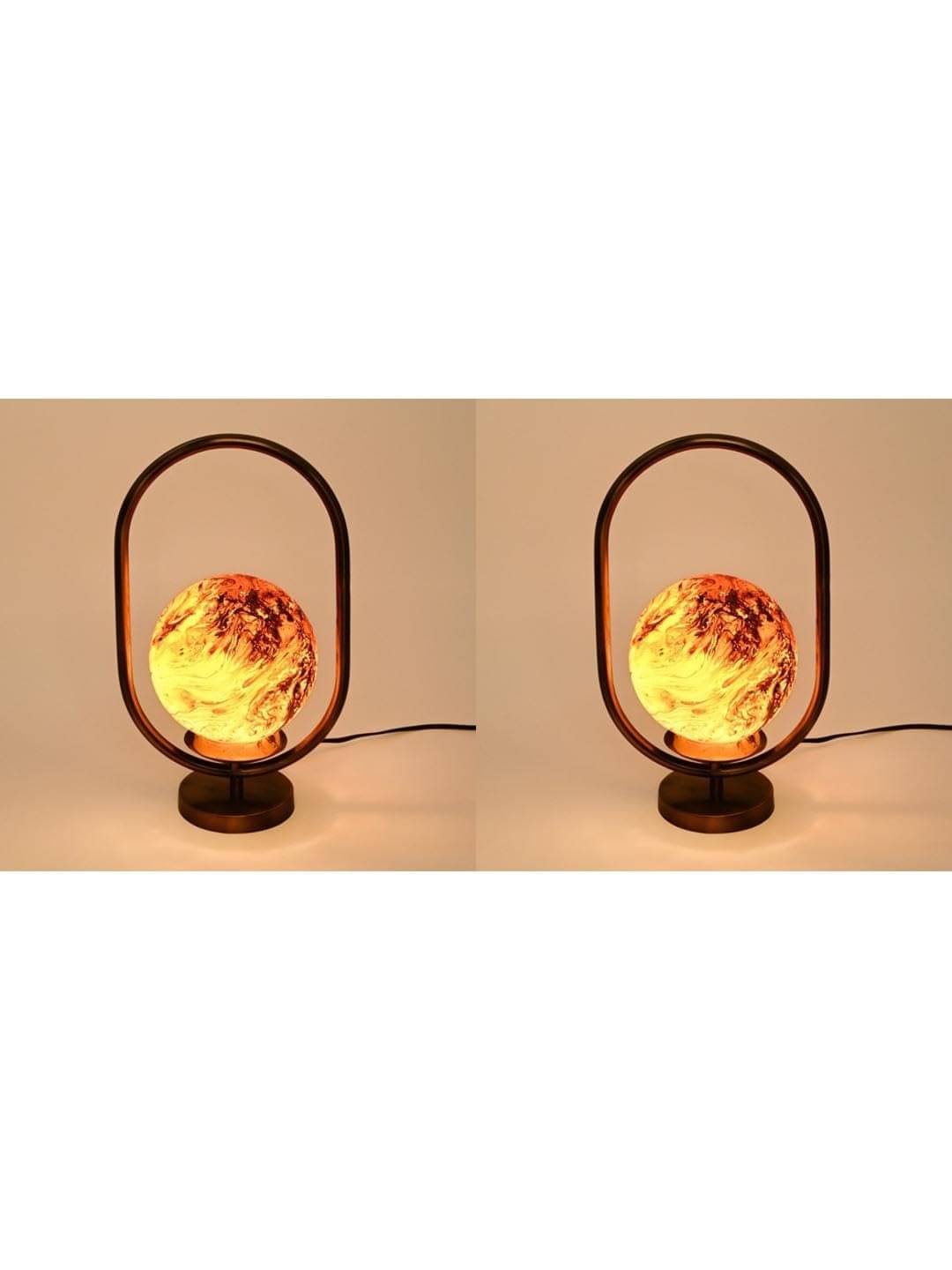 AFAST Brown Decorative Table Lamp ( Pack Of 2 ) AFAST Brown Decorative Table Lamp ( Pack Of 2 )