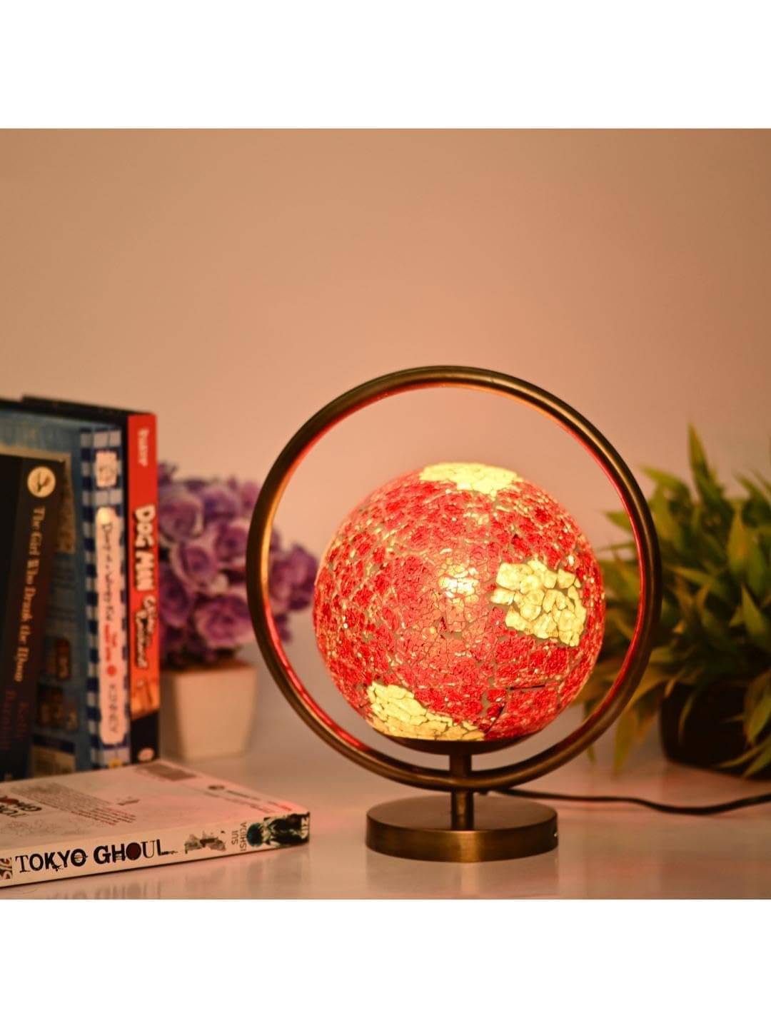 AFAST Red Decorative Table Lamp ( Pack Of 1 ) AFAST Red Decorative Table Lamp ( Pack Of 1 )