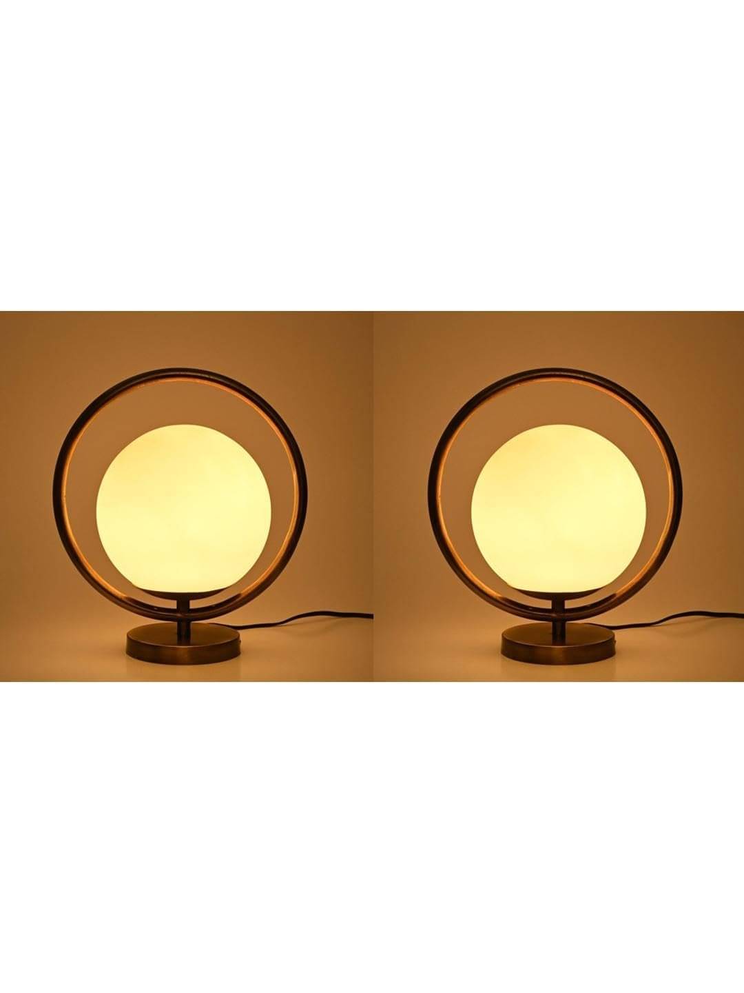 AFAST White Decorative Table Lamp ( Pack Of 2 ) AFAST White Decorative Table Lamp ( Pack Of 2 )