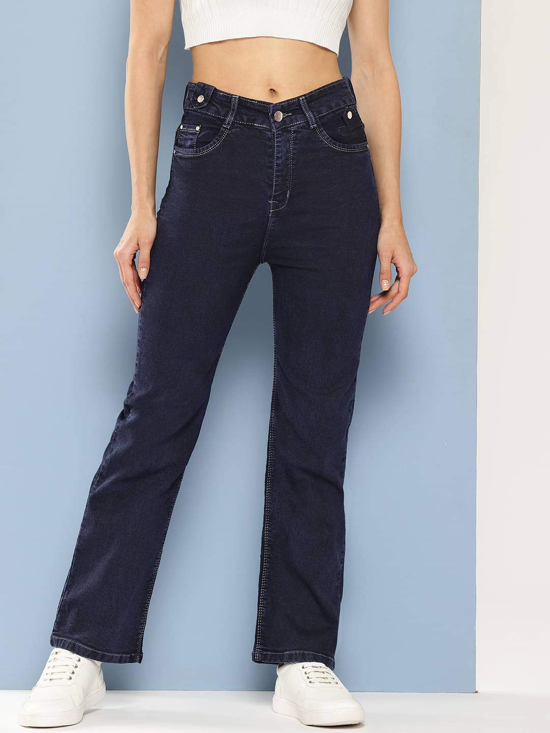     			Aarika - Green Denim Regular Fit Women's Jeans ( Pack of 1 )