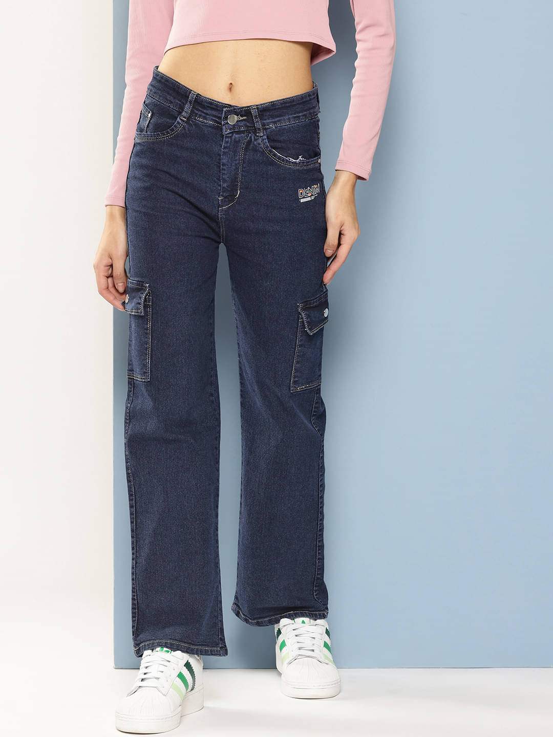     			Aarika - Green Denim Regular Fit Women's Jeans ( Pack of 1 )