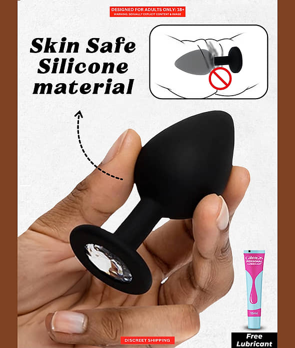 Buy Anal Plug with Removal Jewel- Small Anal Butt Plug 3 inch Full Length | Silicone Safe Material, Black Color Anal Toys for Women - Price 999 | Best Deals Online at Snapdeal Buy Anal Plug with Removal Jewel- Small Anal Butt Plug 3 inch Full Length | Silicone Safe Material, Black Color Anal Toys for Women - Price 999 | Best Deals Online at Snapdeal