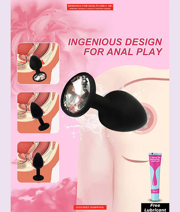 Buy Anal Plug with Removal Jewel- Small Anal Butt Plug 3 inch Full Length | Silicone Safe Material, Black Color Anal Toys for Women - Price 999 | Best Deals Online at Snapdeal Buy Anal Plug with Removal Jewel- Small Anal Butt Plug 3 inch Full Length | Silicone Safe Material, Black Color Anal Toys for Women - Price 999 | Best Deals Online at Snapdeal