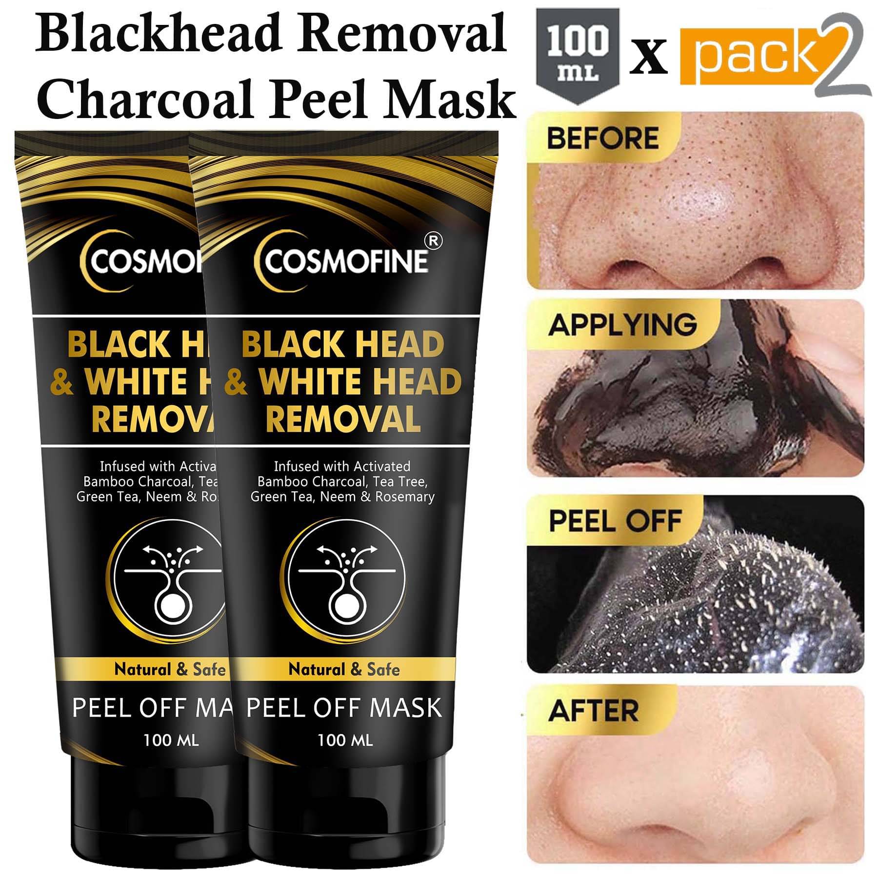 COSMOFINE - Skin Revitalising Peel Off Mask For All Skin Type ( Pack of 2 ) COSMOFINE - Skin Revitalising Peel Off Mask For All Skin Type ( Pack of 2 )