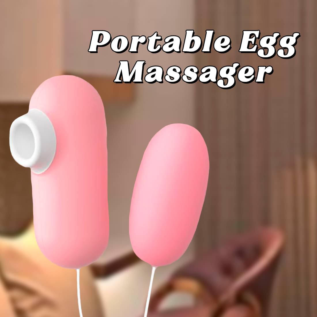     			Calmras Egg Massager Portable Manual Massager
