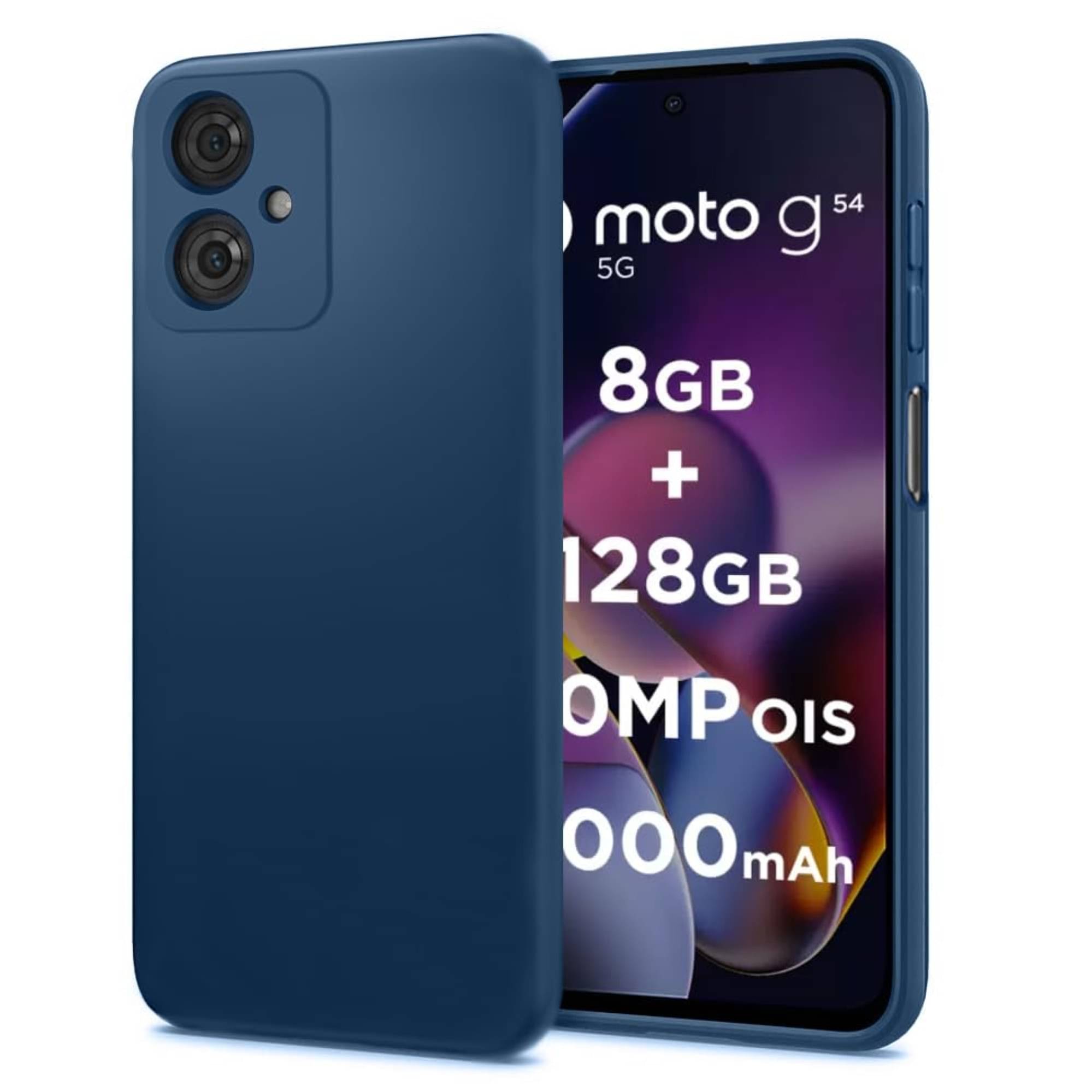     			Case Vault Covers Silicon Soft cases Compatible For Silicon Motorola Moto G54 ( )